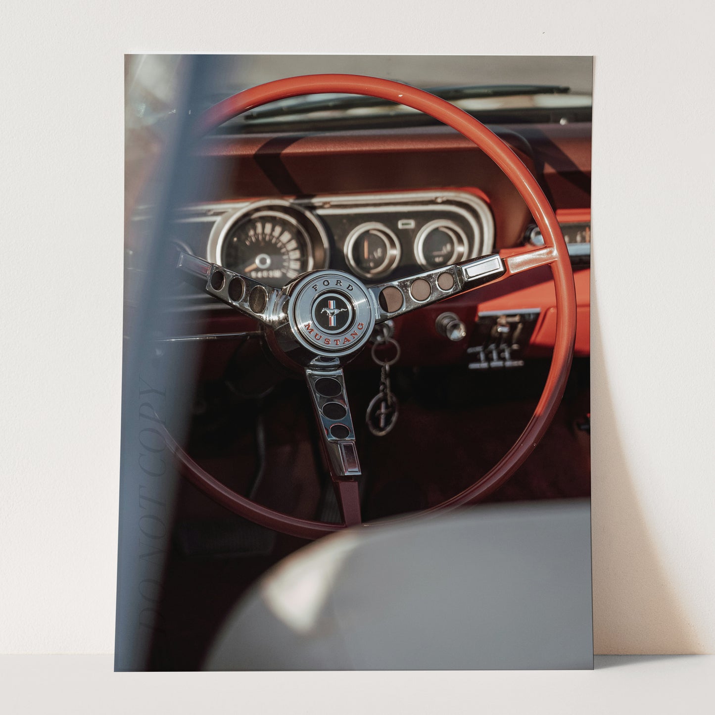 Vintage Ford Mustang Interior