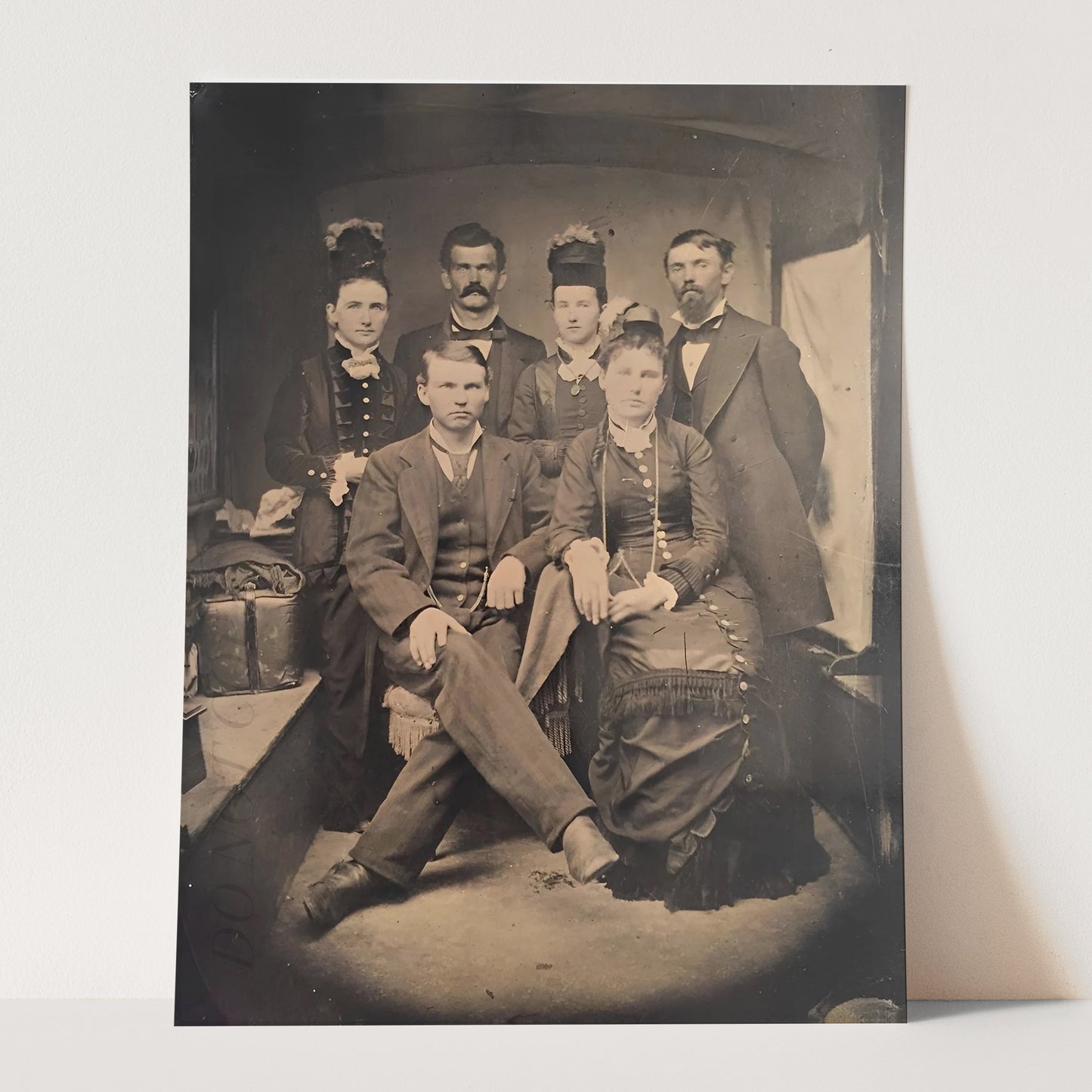 Doc Holliday & Wyatt Earp Group Photo