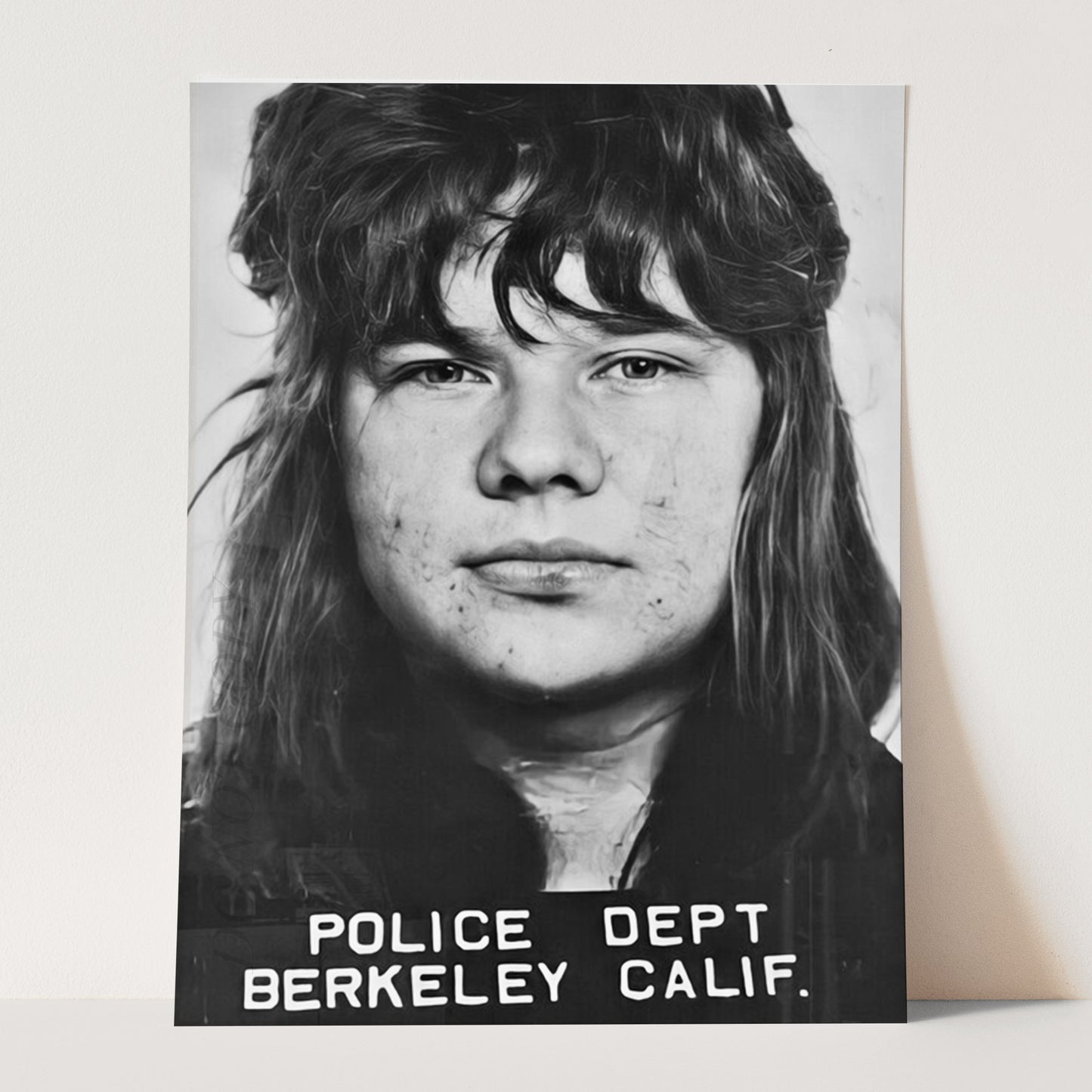 Janis Joplin Prison Mug Shot