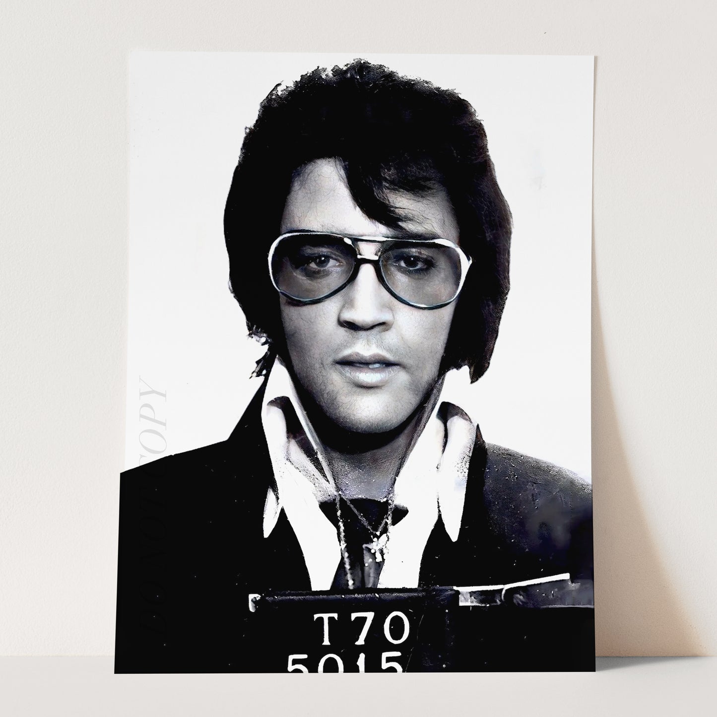 Elvis Presley Mug Shot