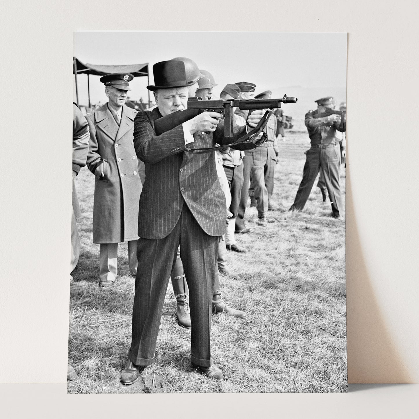 Winston Churchill Machine Gun