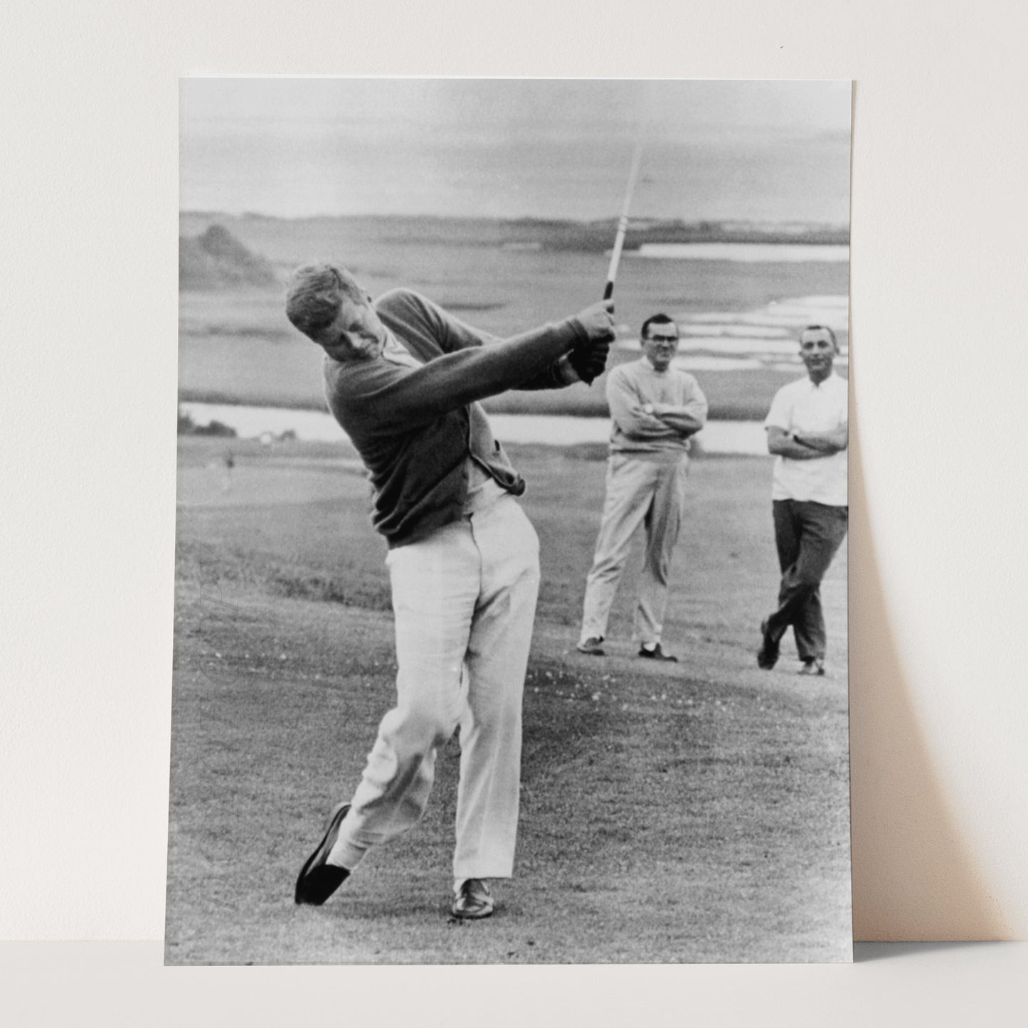 JFK John F Kennedy Playing Golf