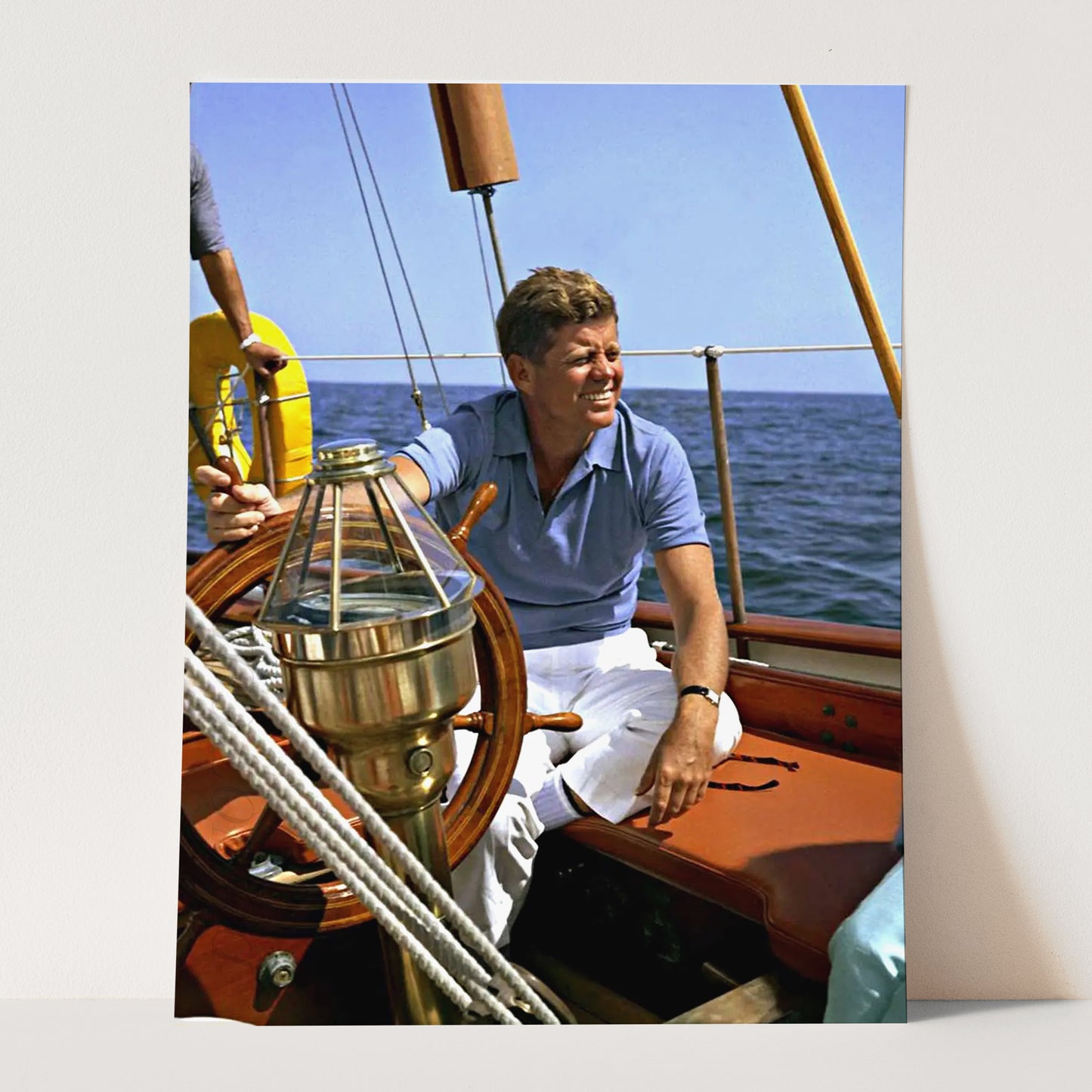 JFK Sailing In Cape Cod Massachusetts