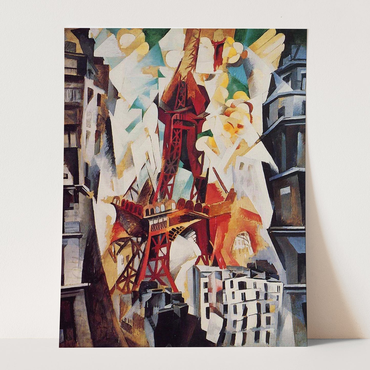 Champs de Mars: The Red Tower (1911) by Robert Delaunay