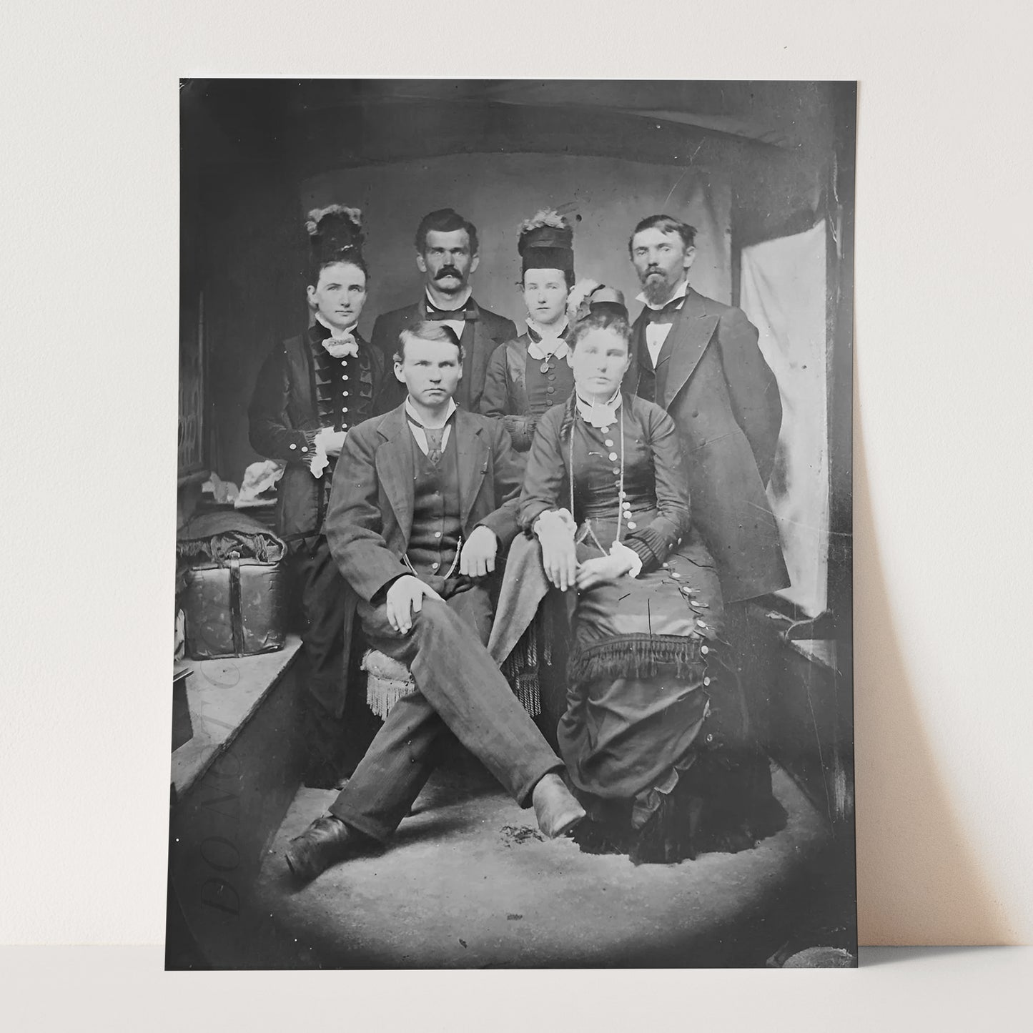 Doc Holliday & Wyatt Earp Group Photo
