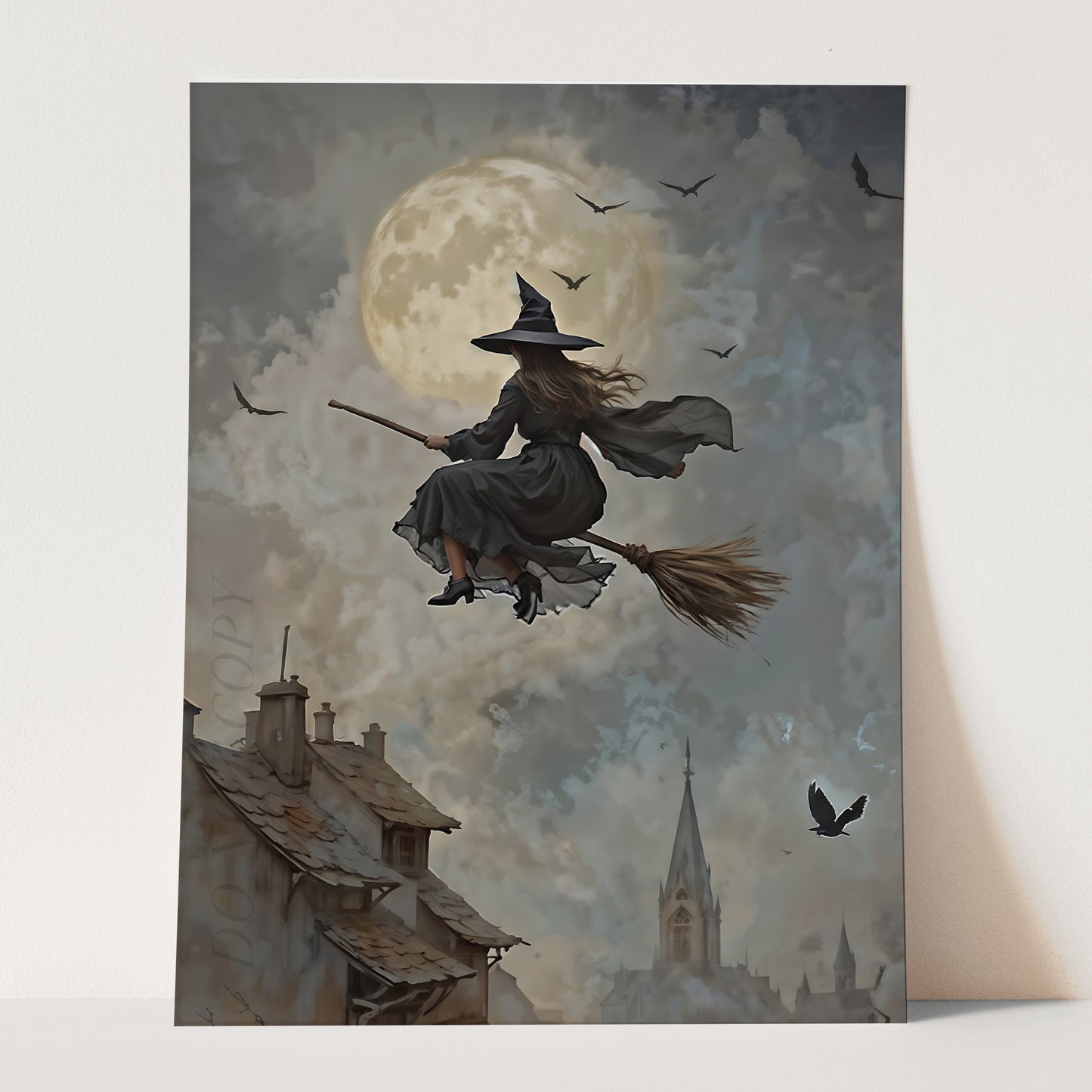 Witch on Broomstick