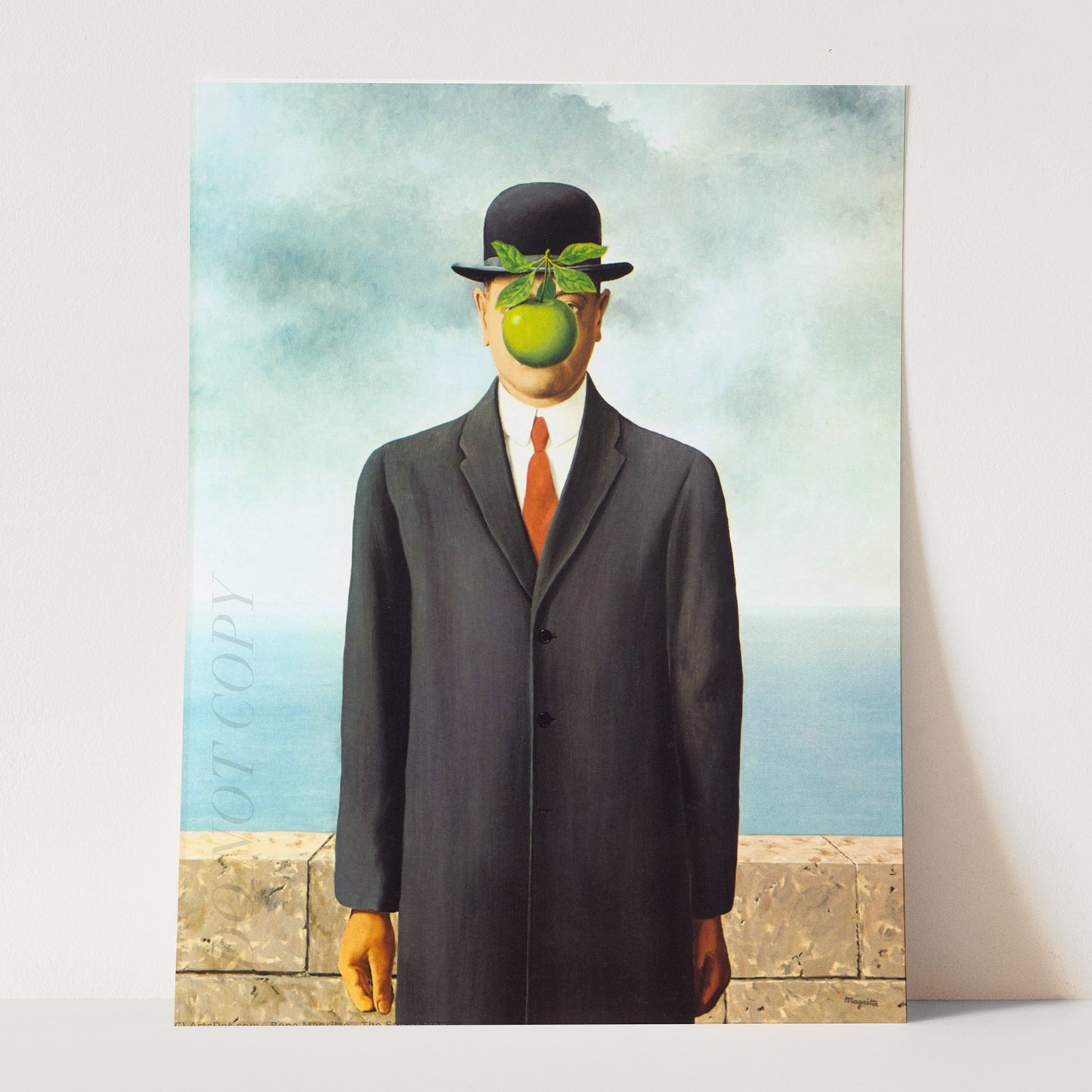 The Son of Man by Rene Magritte