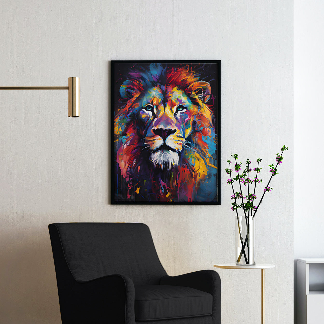 The Lion, King of the Jungle