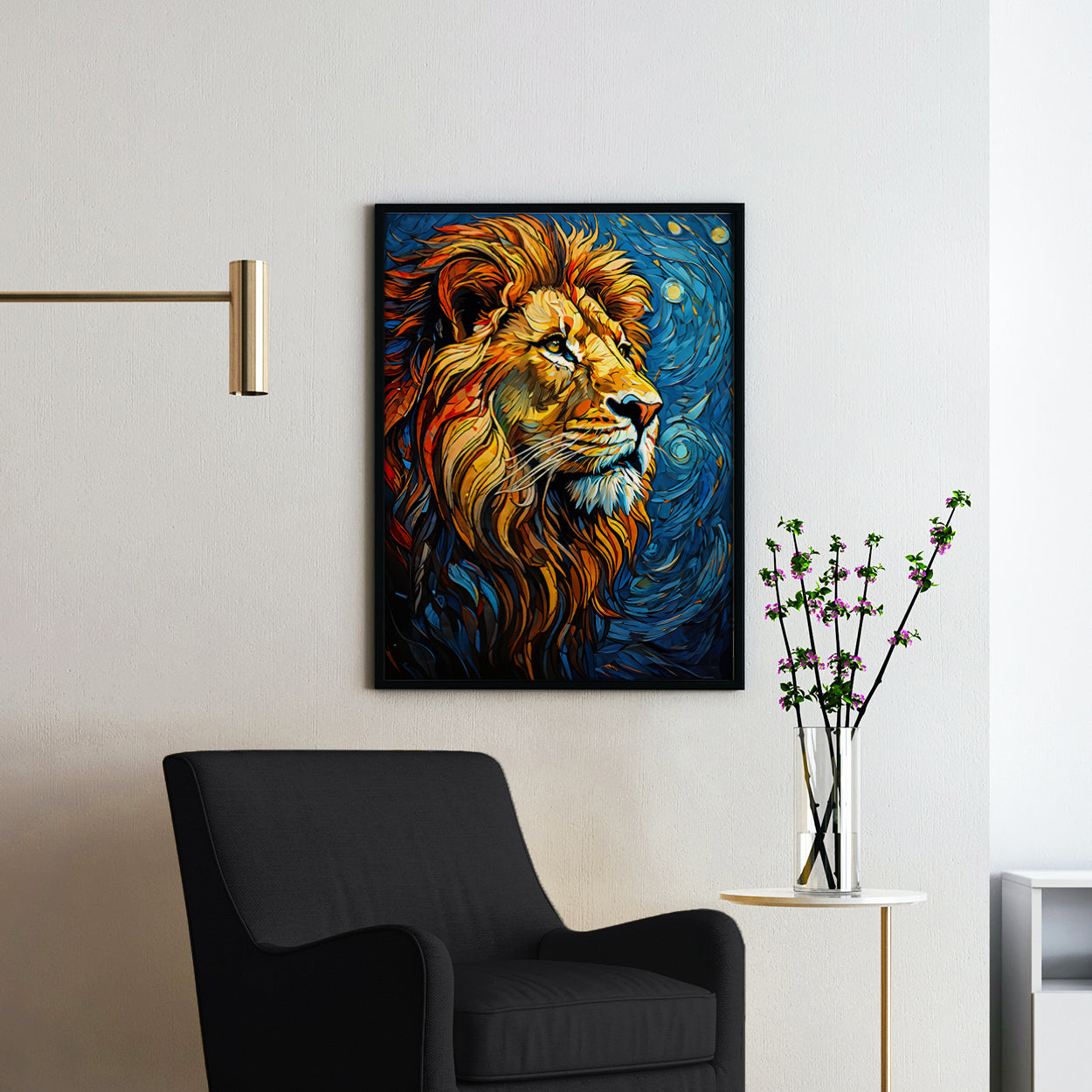 The Lion, King of the Jungle