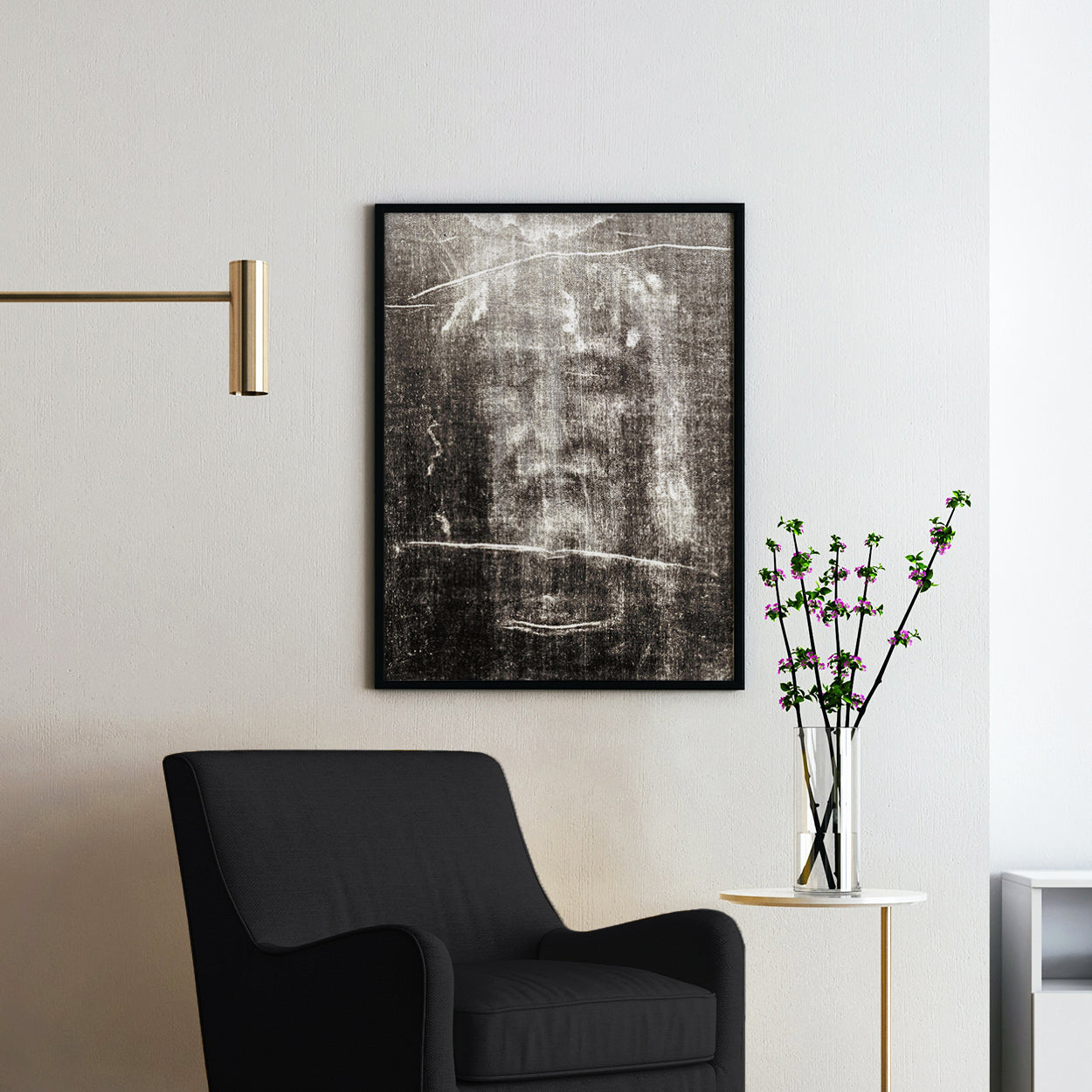 Shroud of Turin, Face of Jesus
