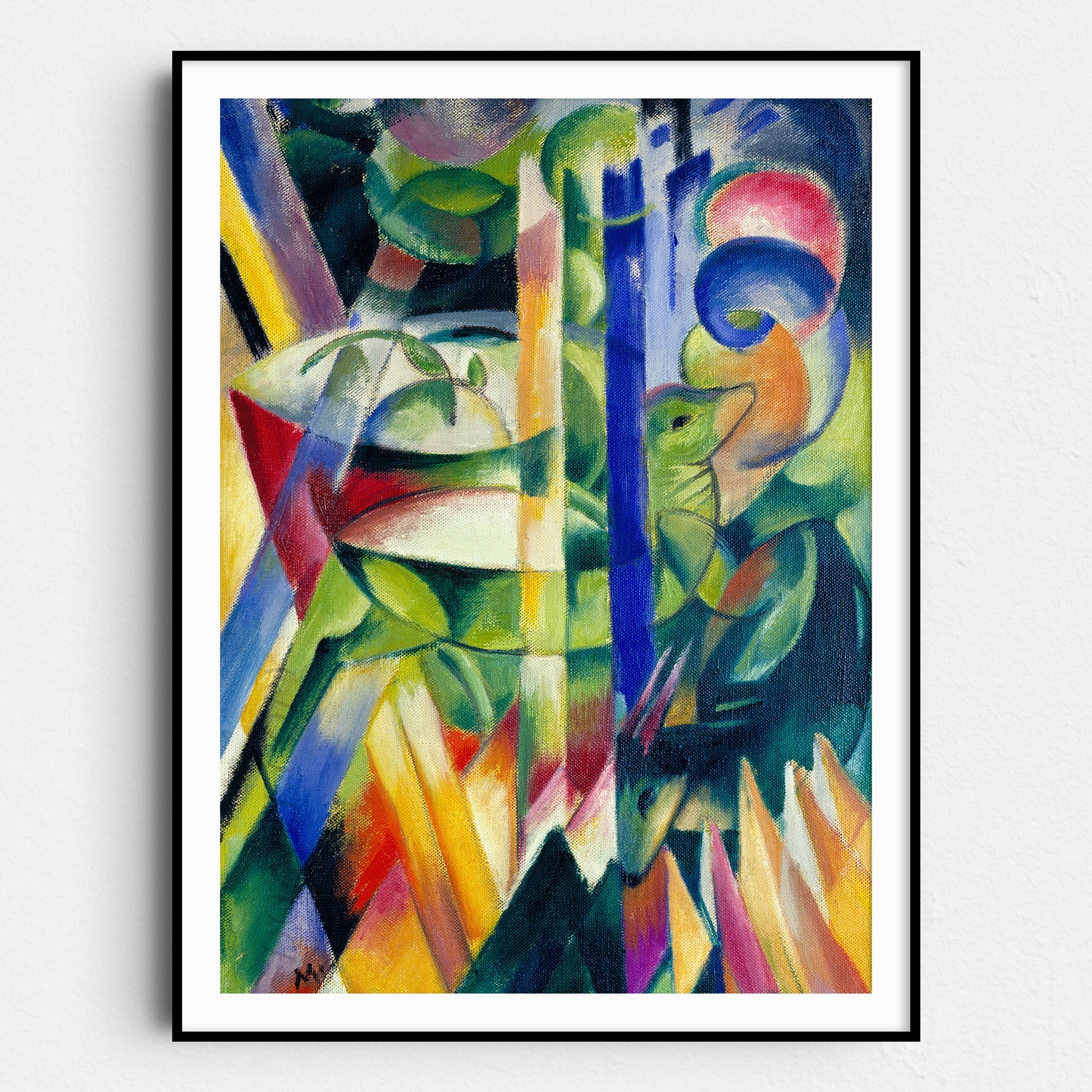 The Little Mountain Goats (1913–1914) by Franz Marc