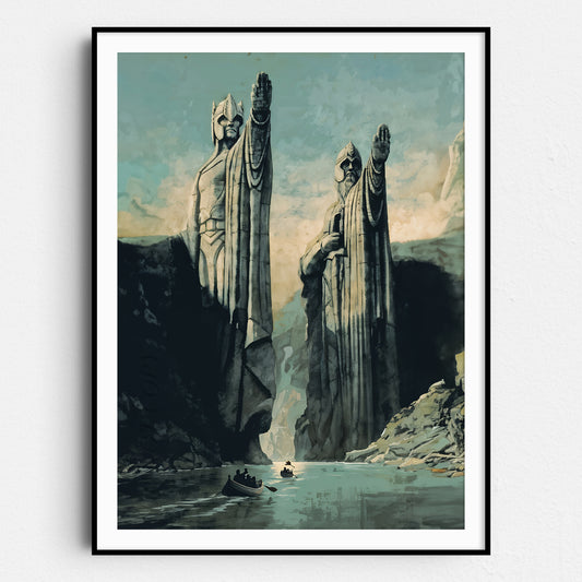 The Lord Of The Rings The Gates of Argonath