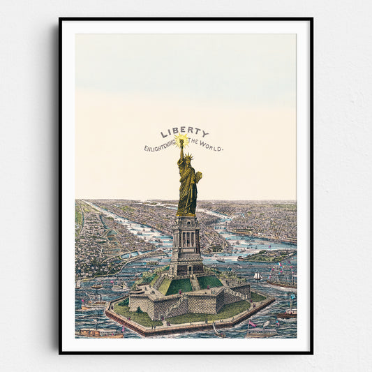 The Great Bartholdi Statue - Liberty Enlightening the World