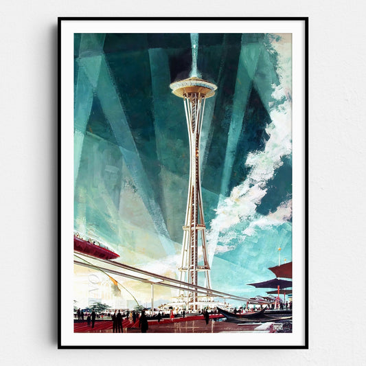 Seattle World's Fair Space Needle - Century 21 Exhibition 1962