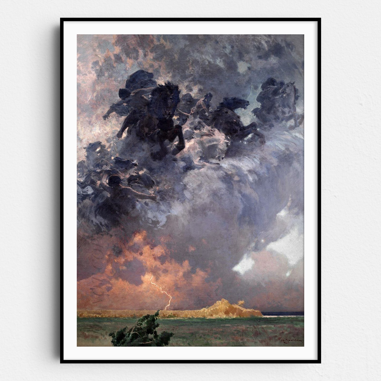 Storm (1925) by Zdzisław Jasiński
