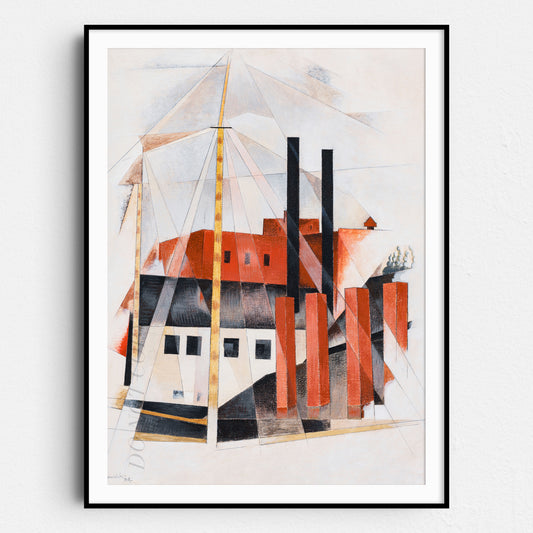 Piano Mover's Holiday (1919) by Charles Demuth