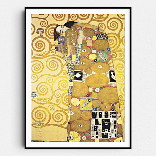 The Embrace by Gustav Klimt