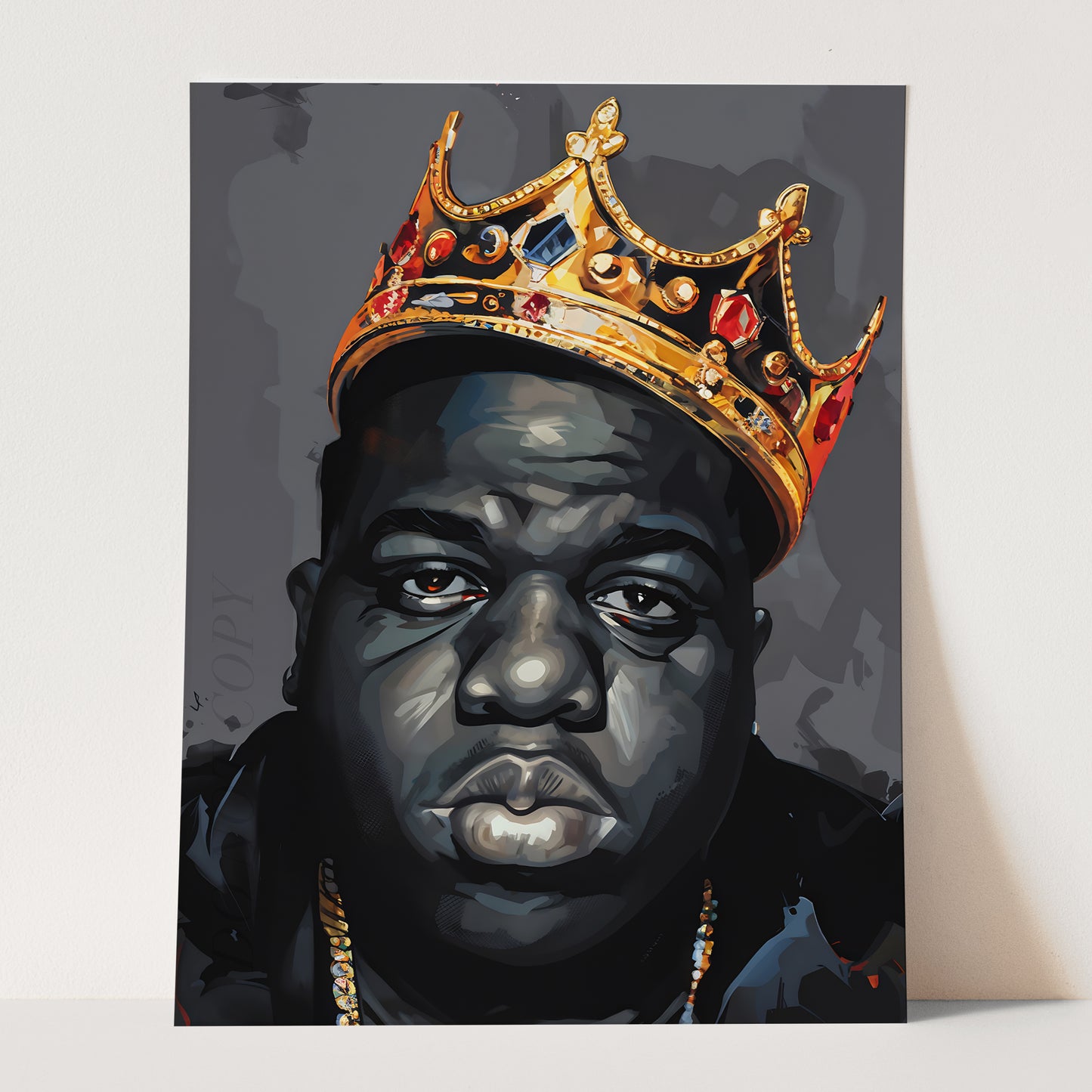 The Notorious King With His Crown