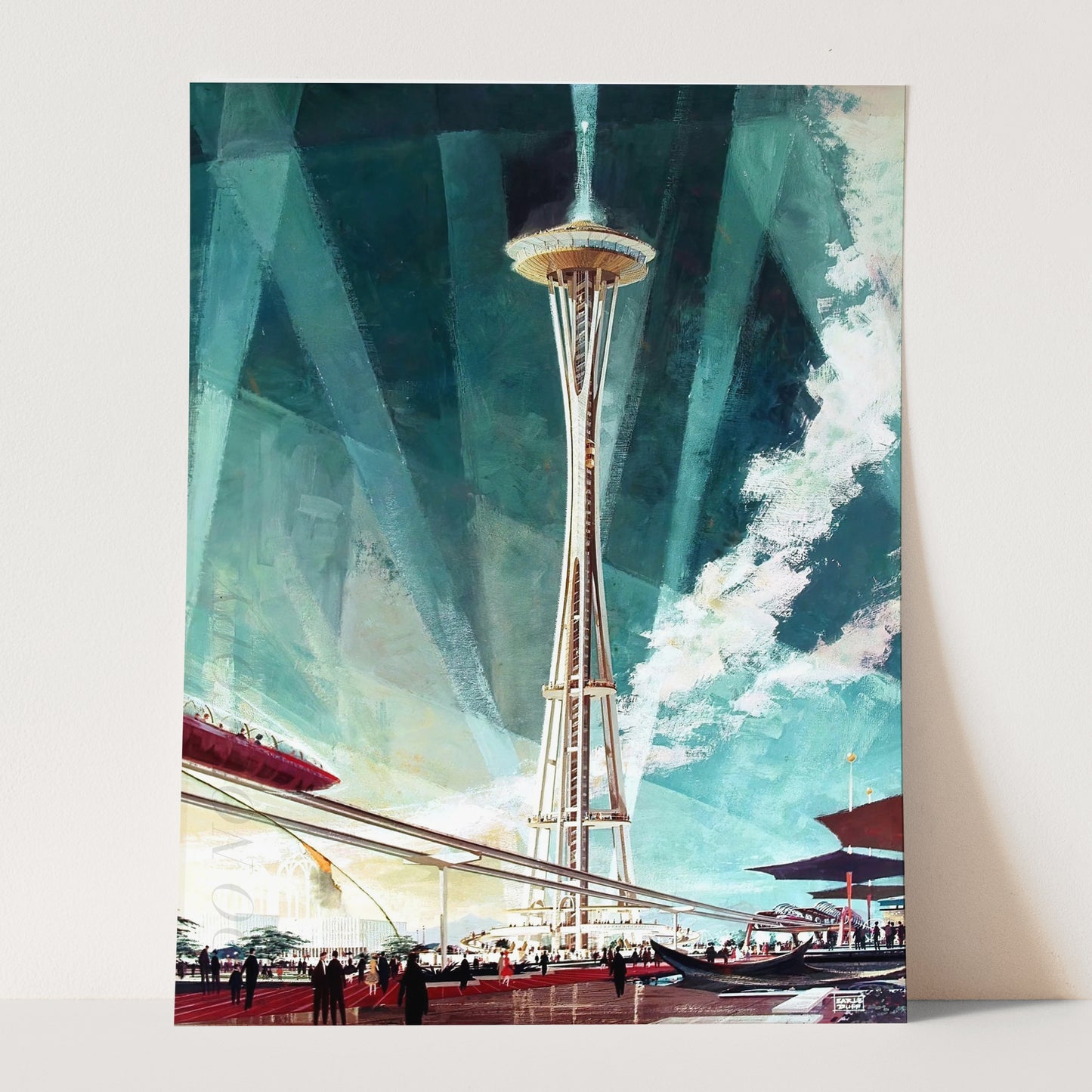 Seattle World's Fair Space Needle - Century 21 Exhibition 1962