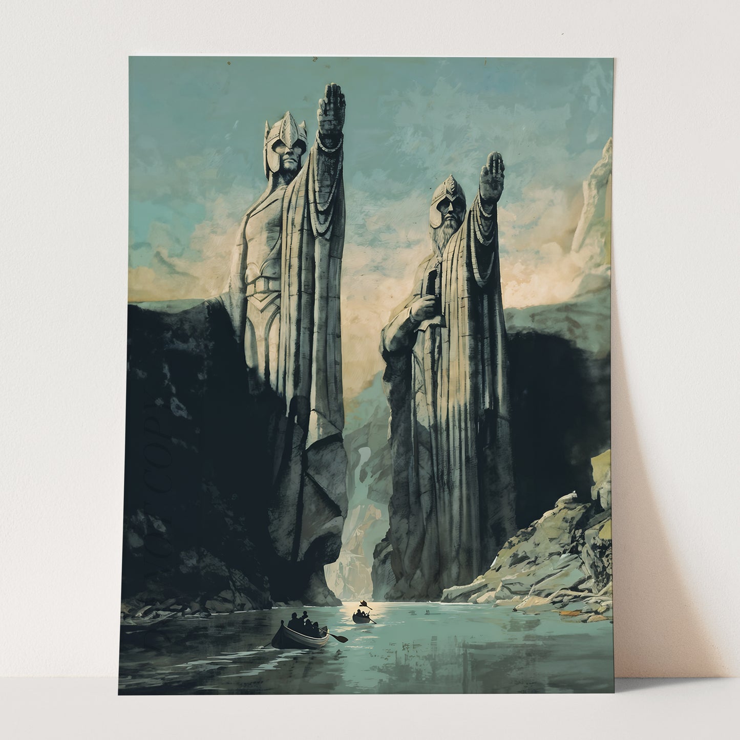 The Lord Of The Rings The Gates of Argonath