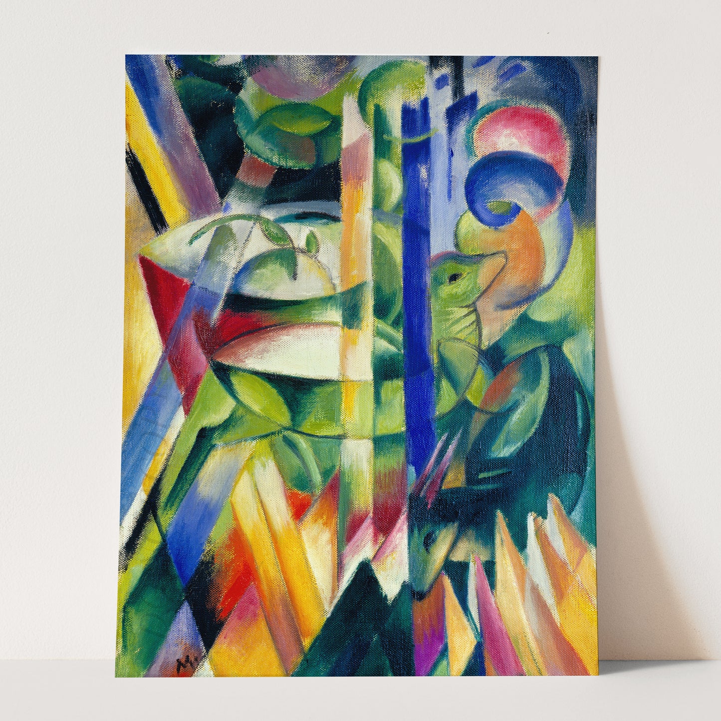 The Little Mountain Goats (1913–1914) by Franz Marc