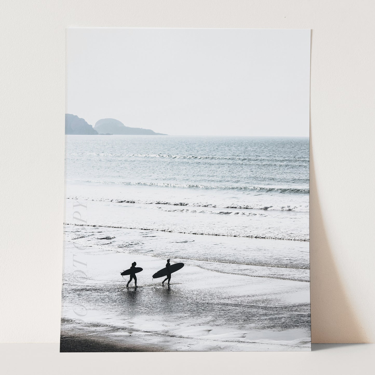 Surfers at the Beach