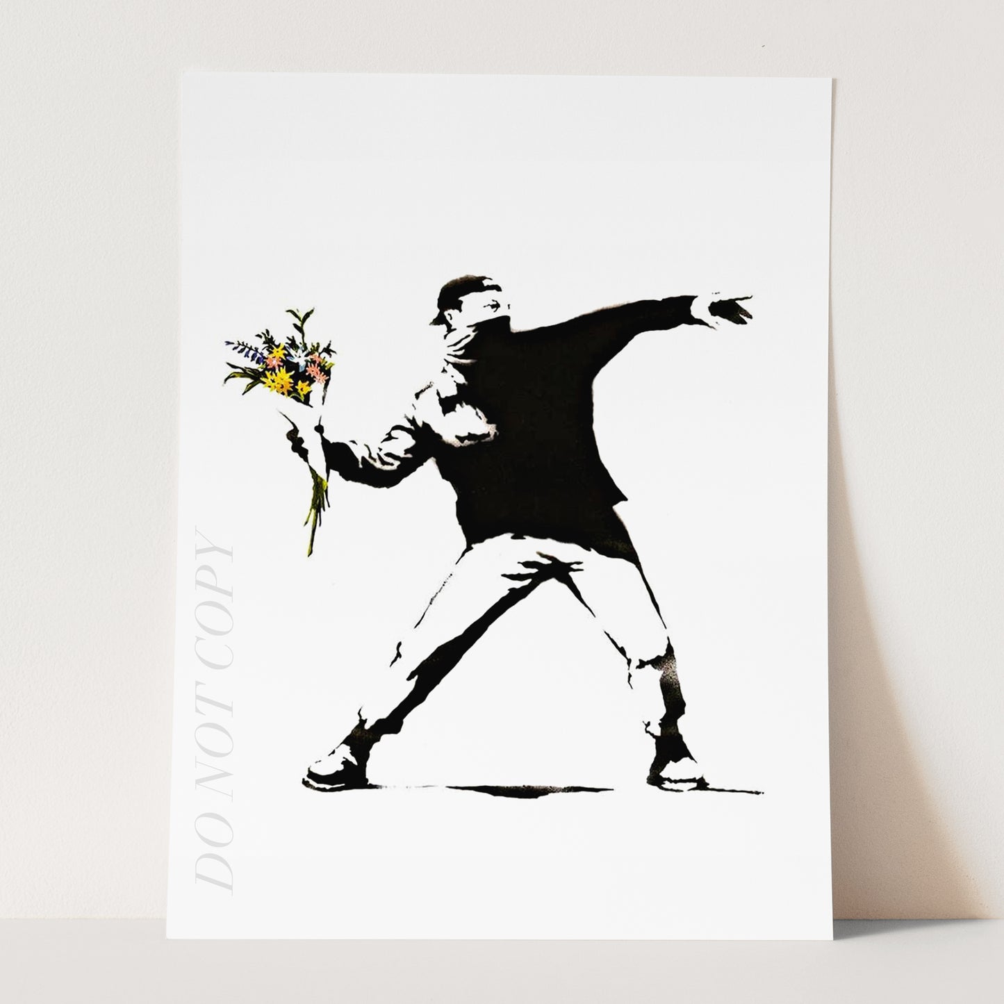 The Flower Thrower, Banksy