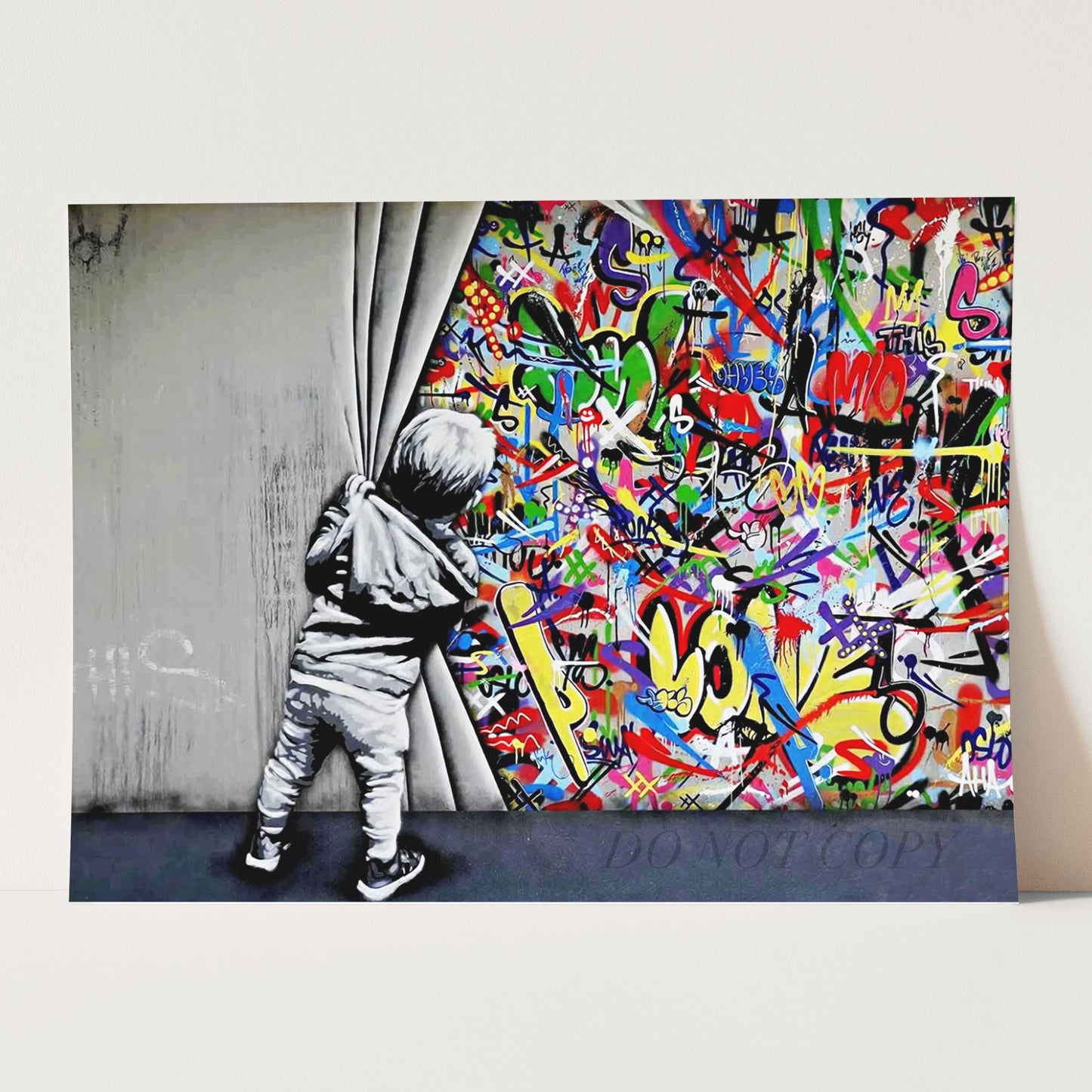 Banksy Behind the Curtain