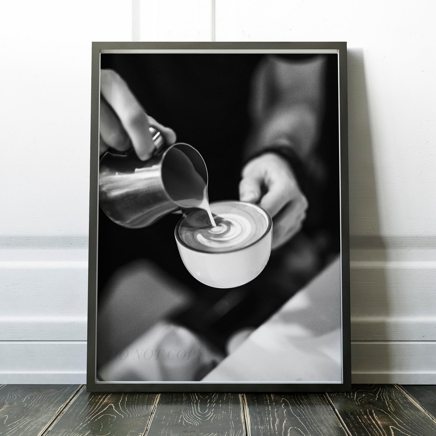 Barista Making Espresso Coffee