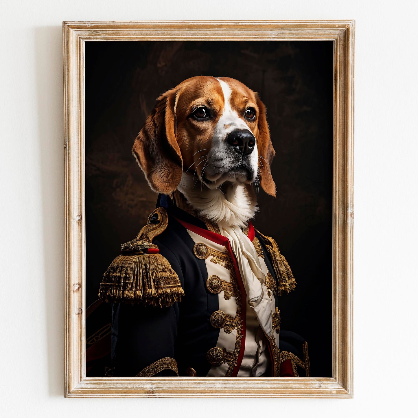 Beagle Aristocrat Portrait