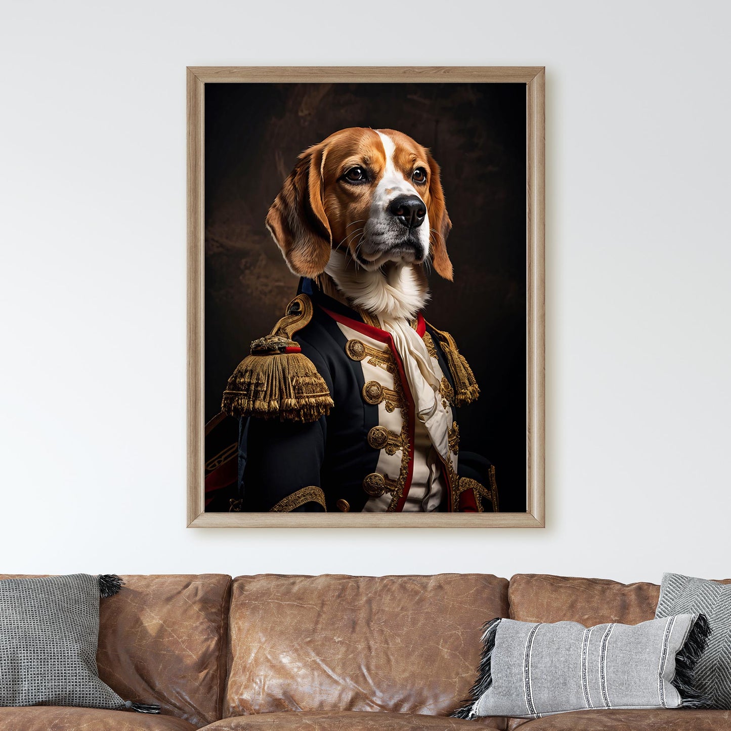 Beagle Aristocrat Portrait