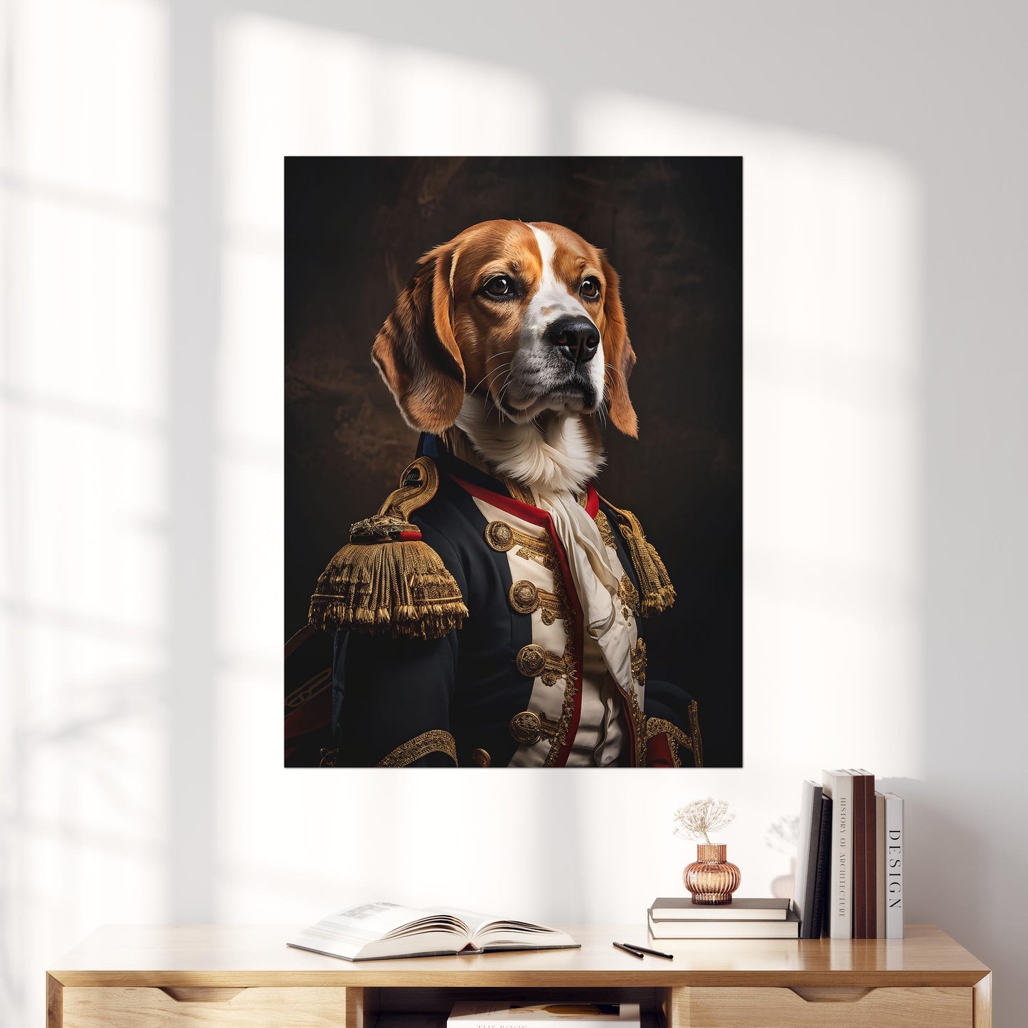 Beagle Aristocrat Portrait