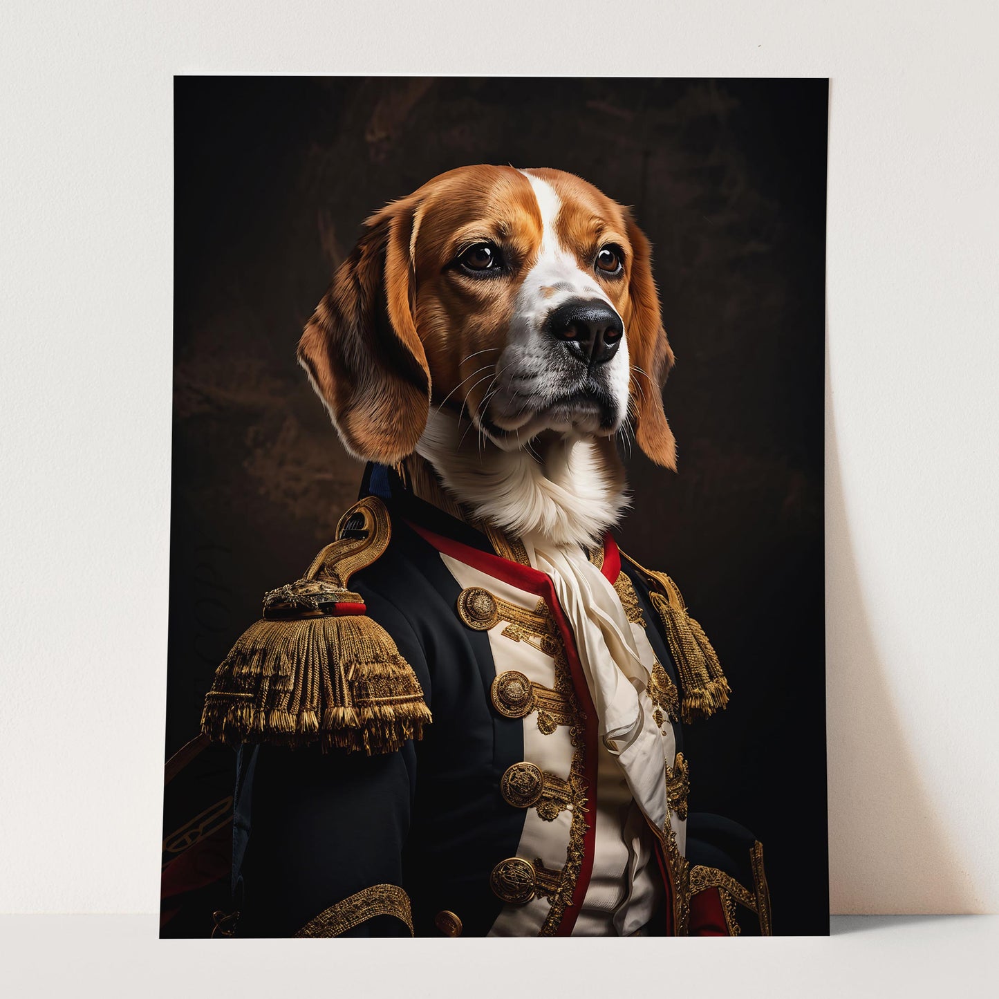 Beagle Aristocrat Portrait