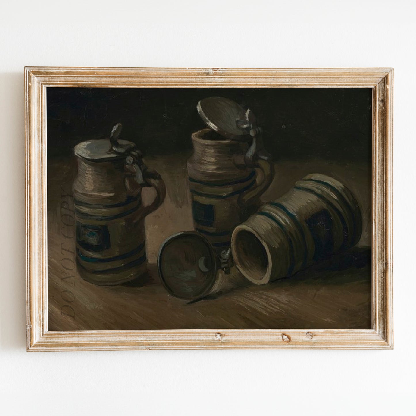 Beer Tankards (1885) by Van Gogh