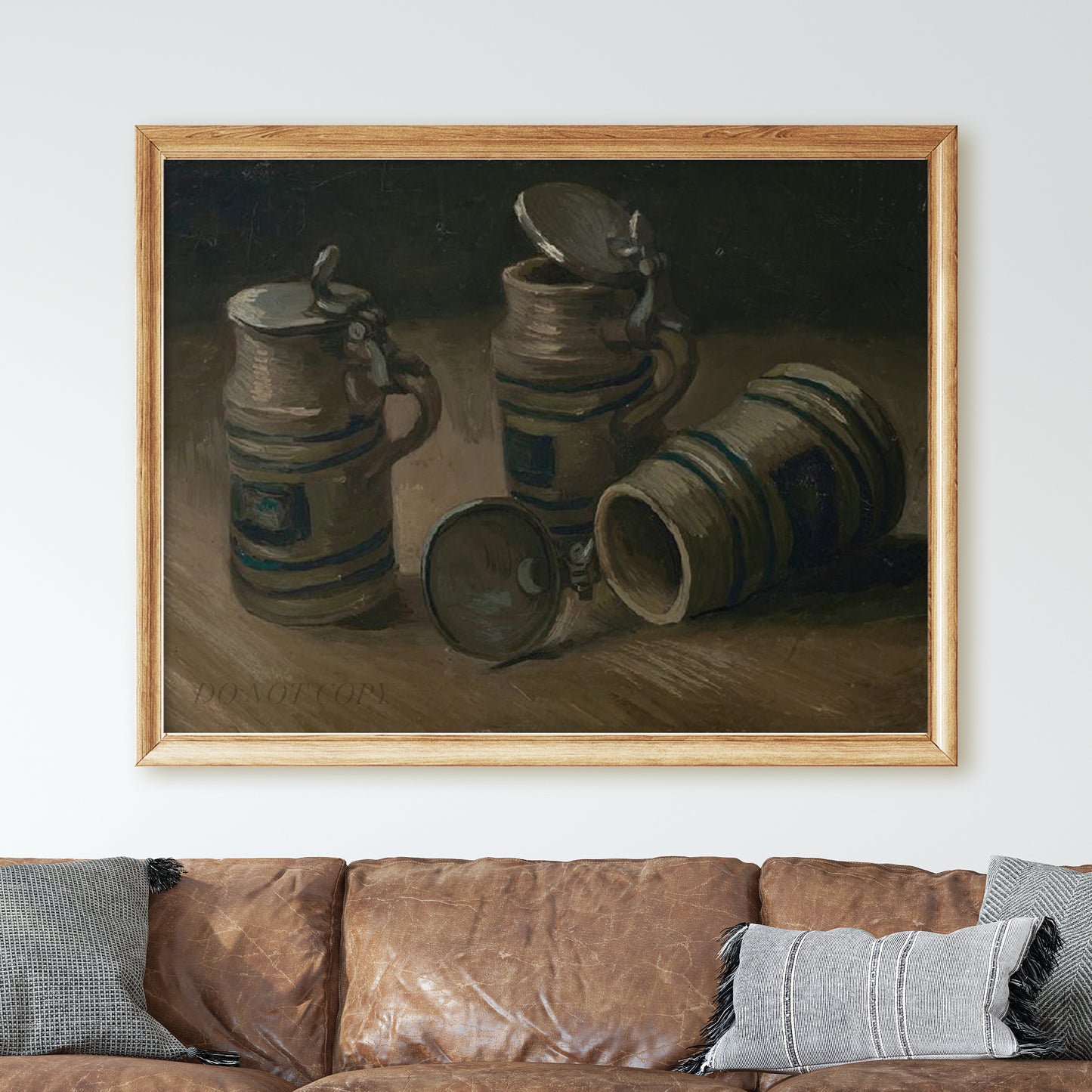 Beer Tankards (1885) by Van Gogh