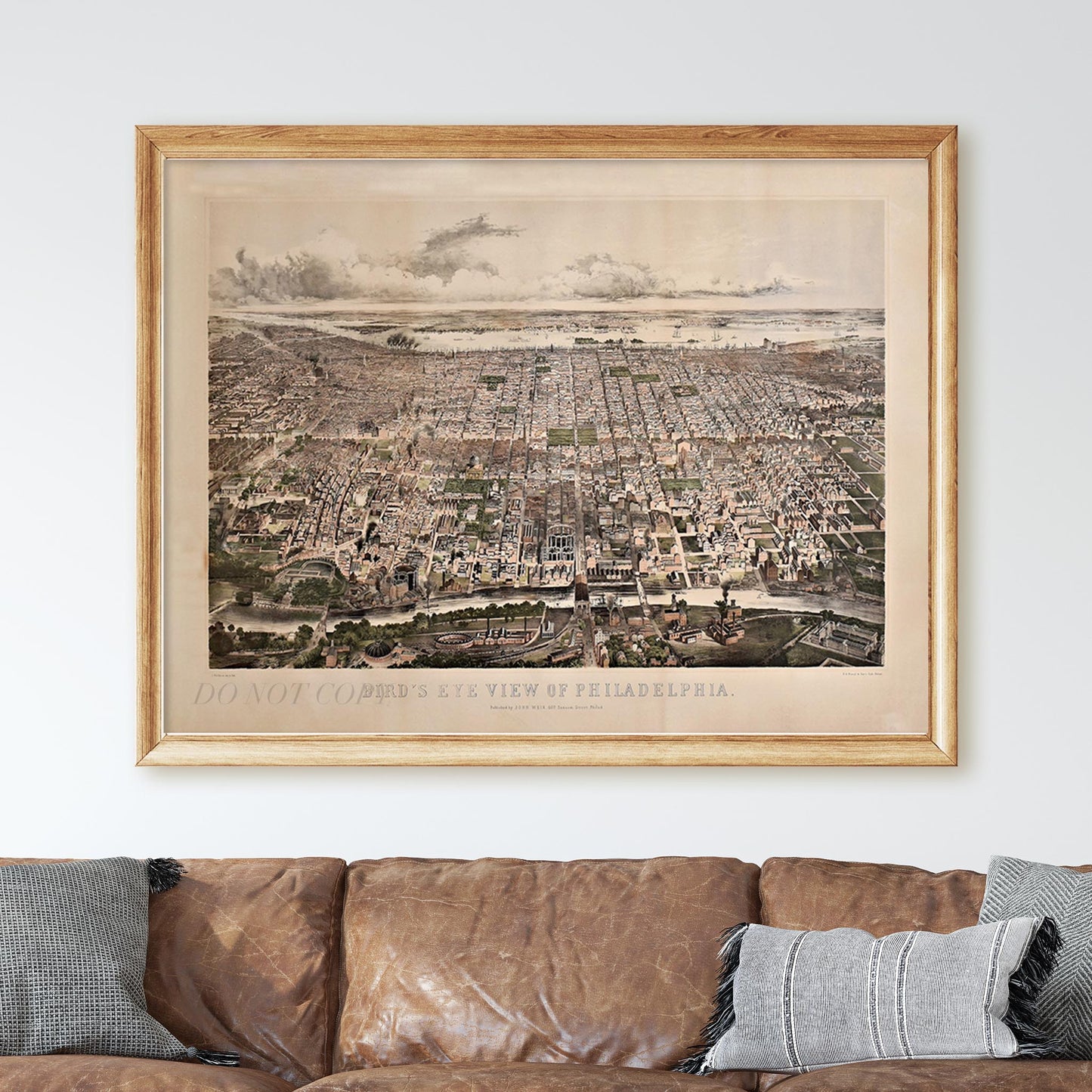 Bird's Eye View of Philadelphia