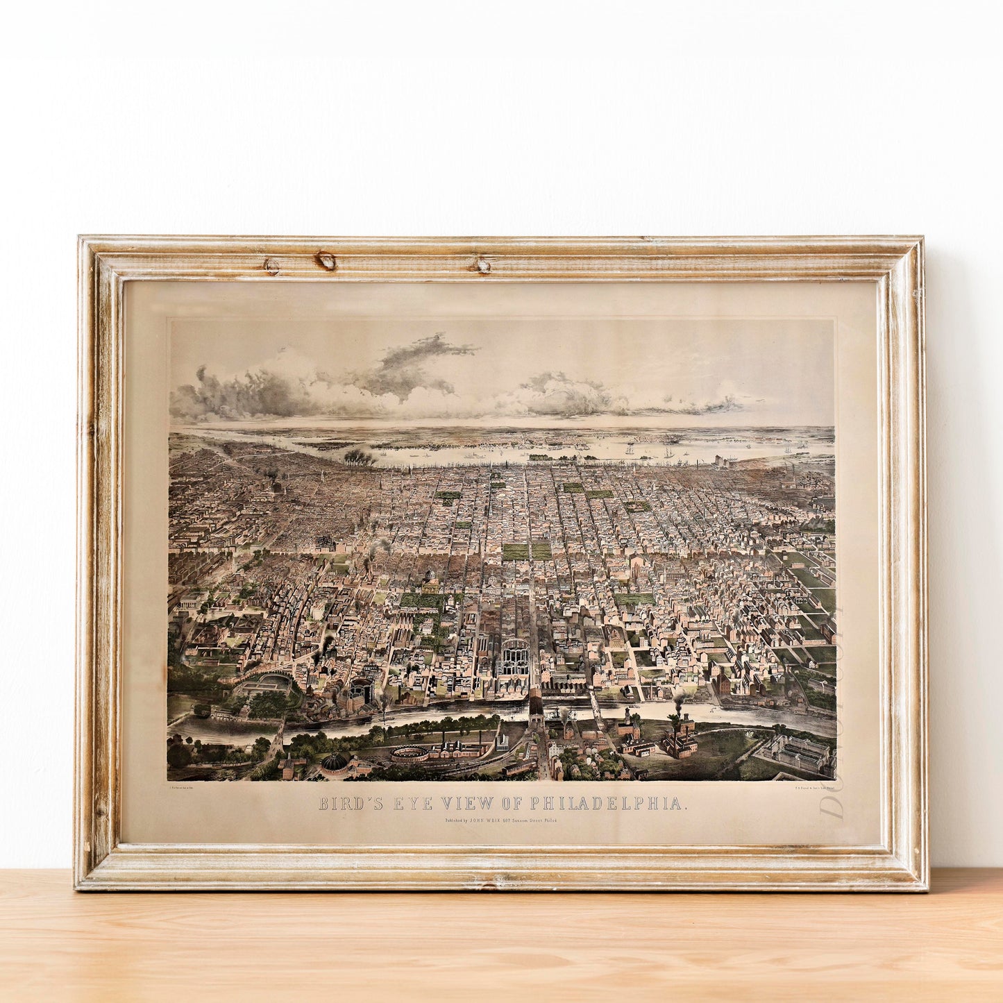 Bird's Eye View of Philadelphia