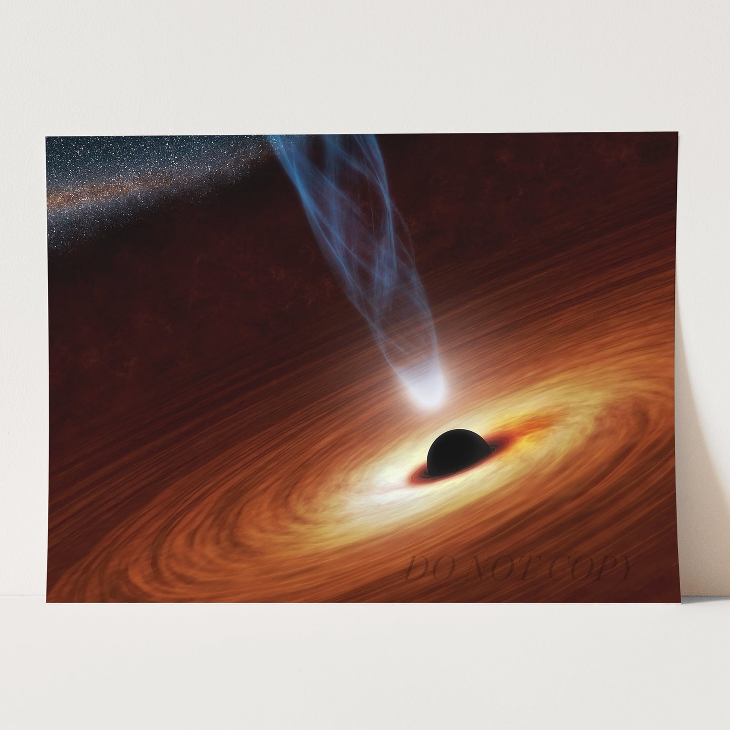 Black Hole Monster In Space