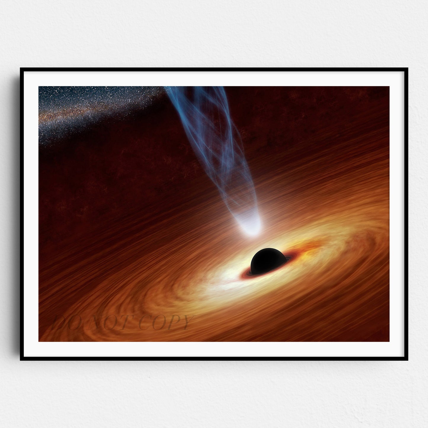 Black Hole Monster In Space