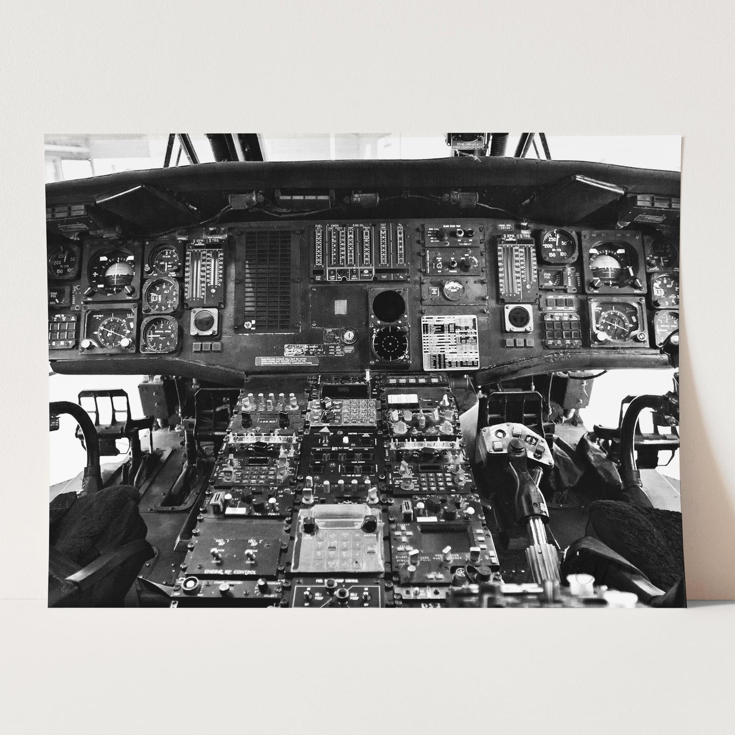 Blackhawk Helicopter Cockpit
