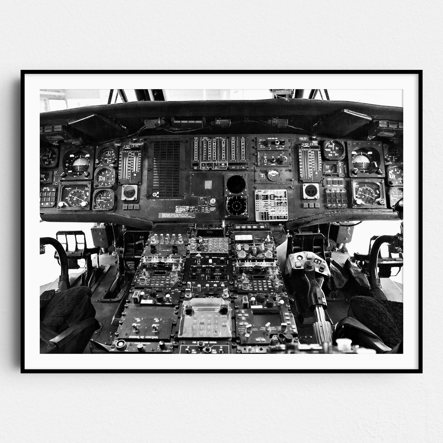 Blackhawk Helicopter Cockpit