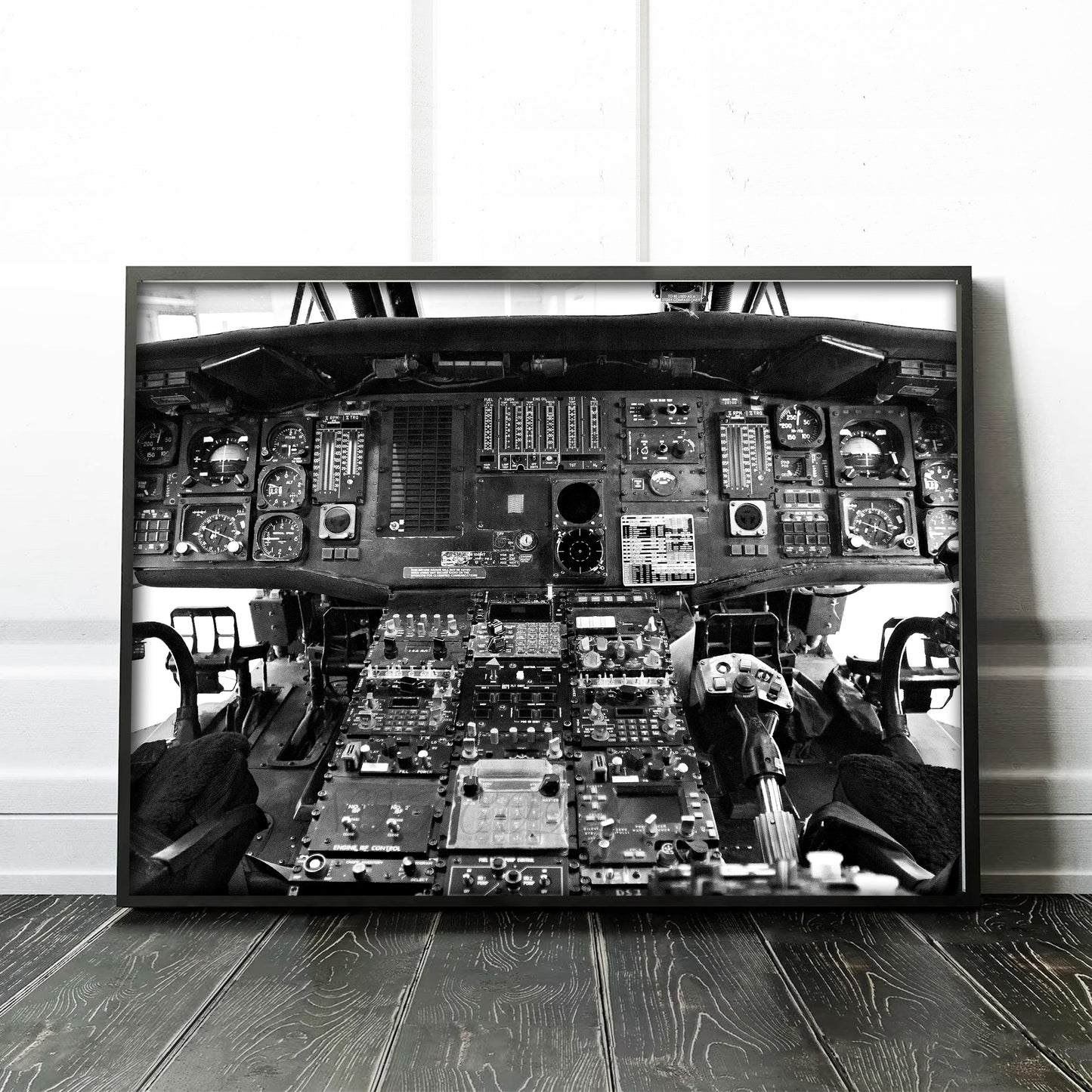 Blackhawk Helicopter Cockpit