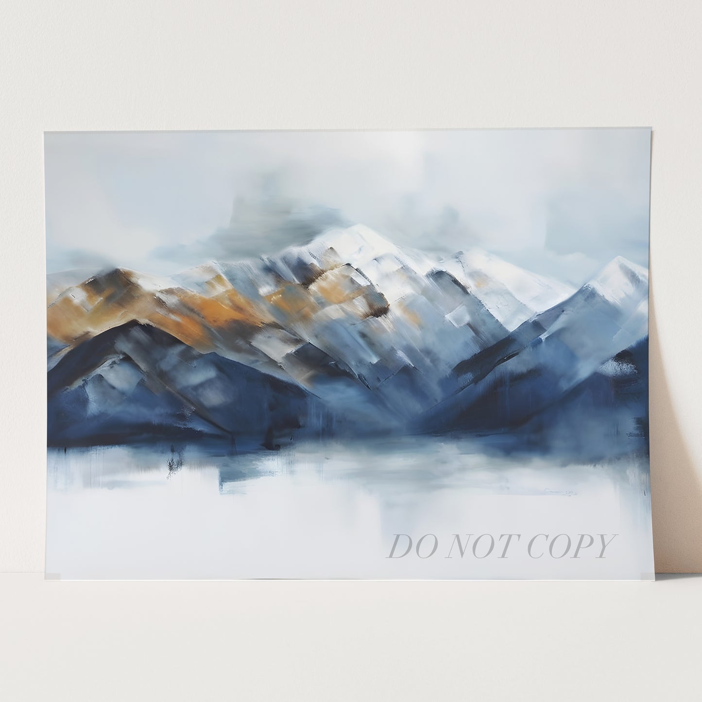 Blue Mountain Landscape