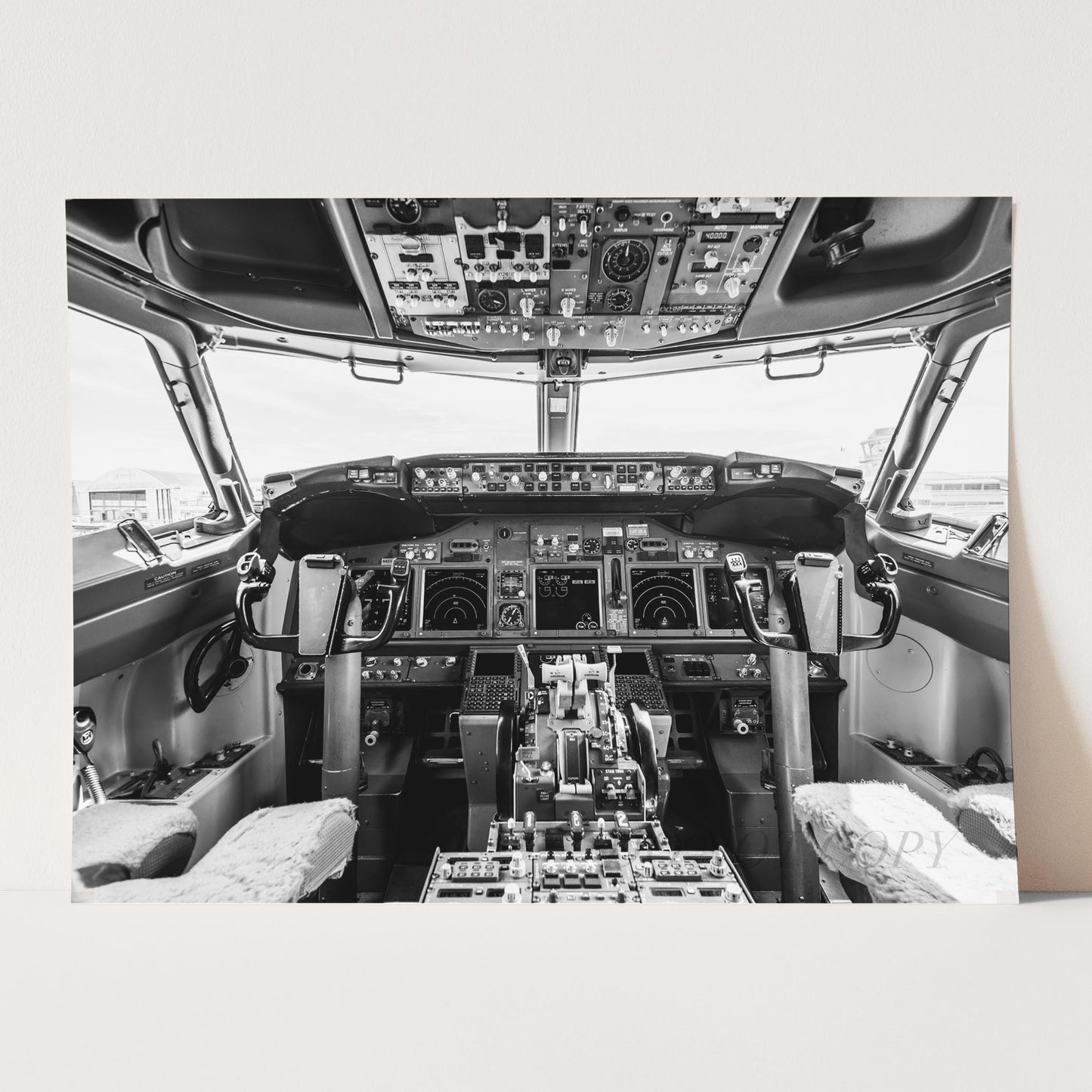Boeing 737-800 Cockpit