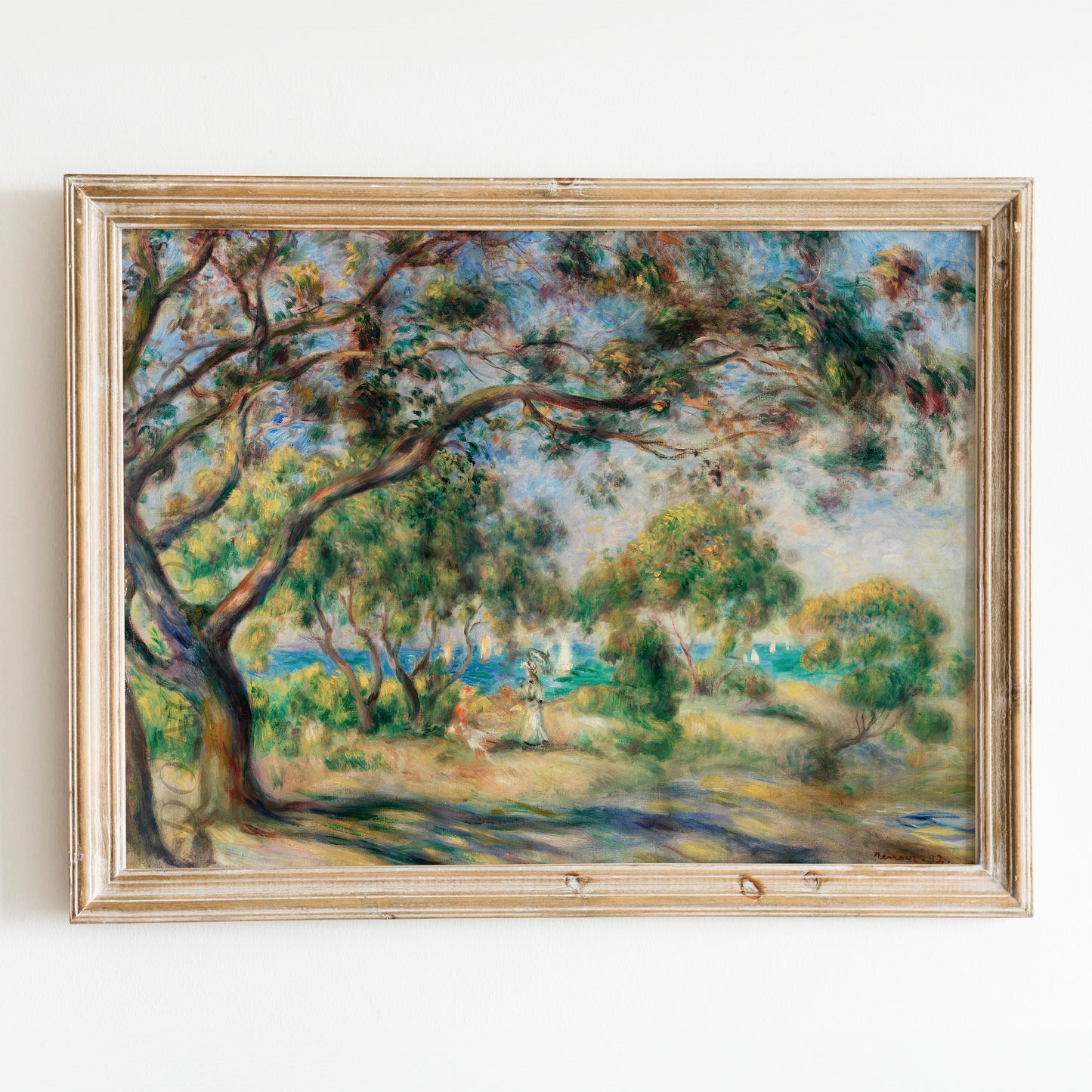 Bois de la Chaise (1892) by Renoir
