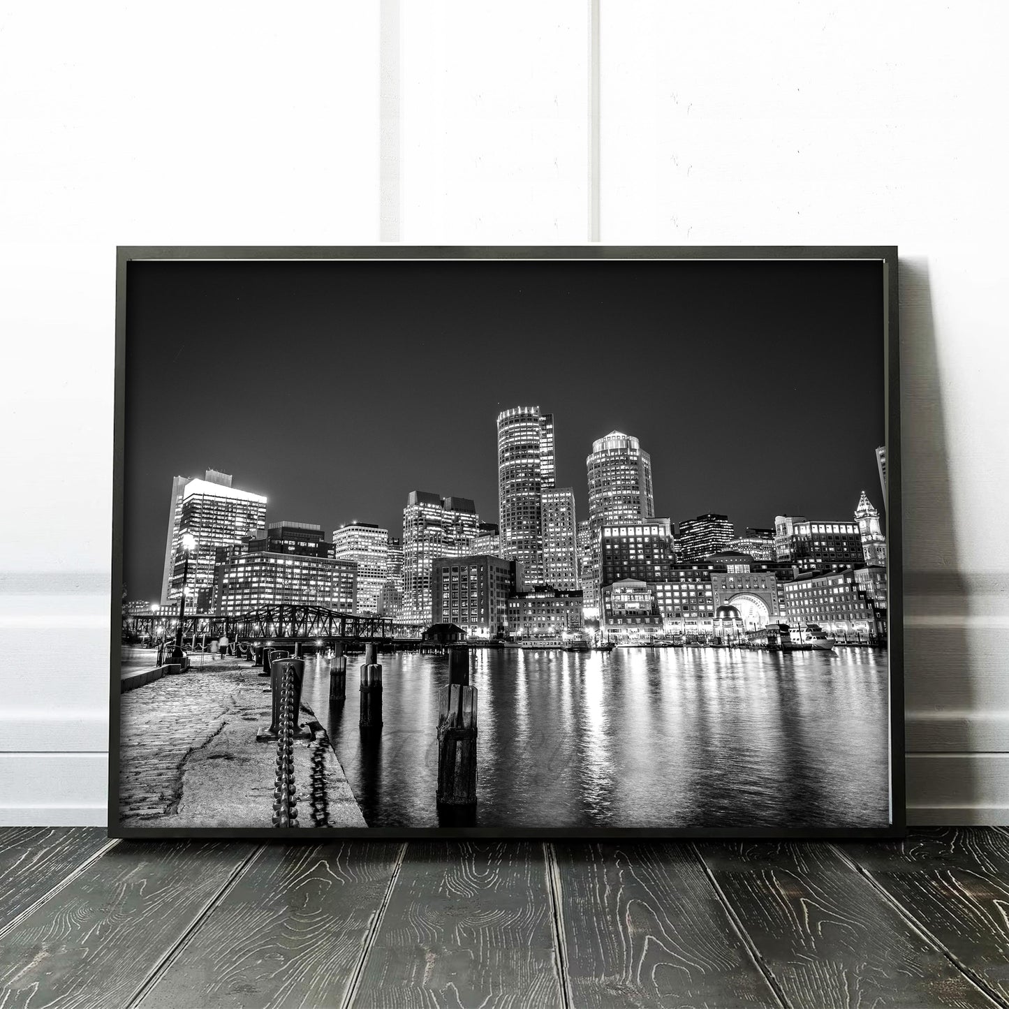 Boston, Massachusetts Skyline