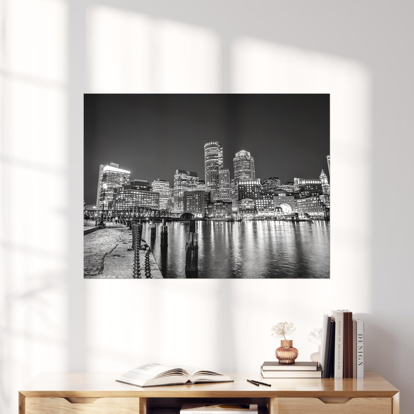 Boston, Massachusetts Skyline