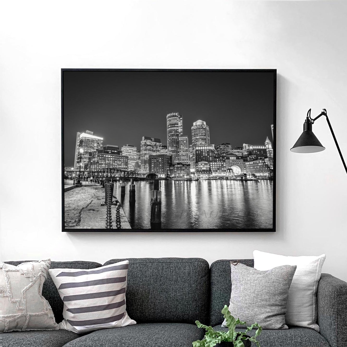 Boston, Massachusetts Skyline