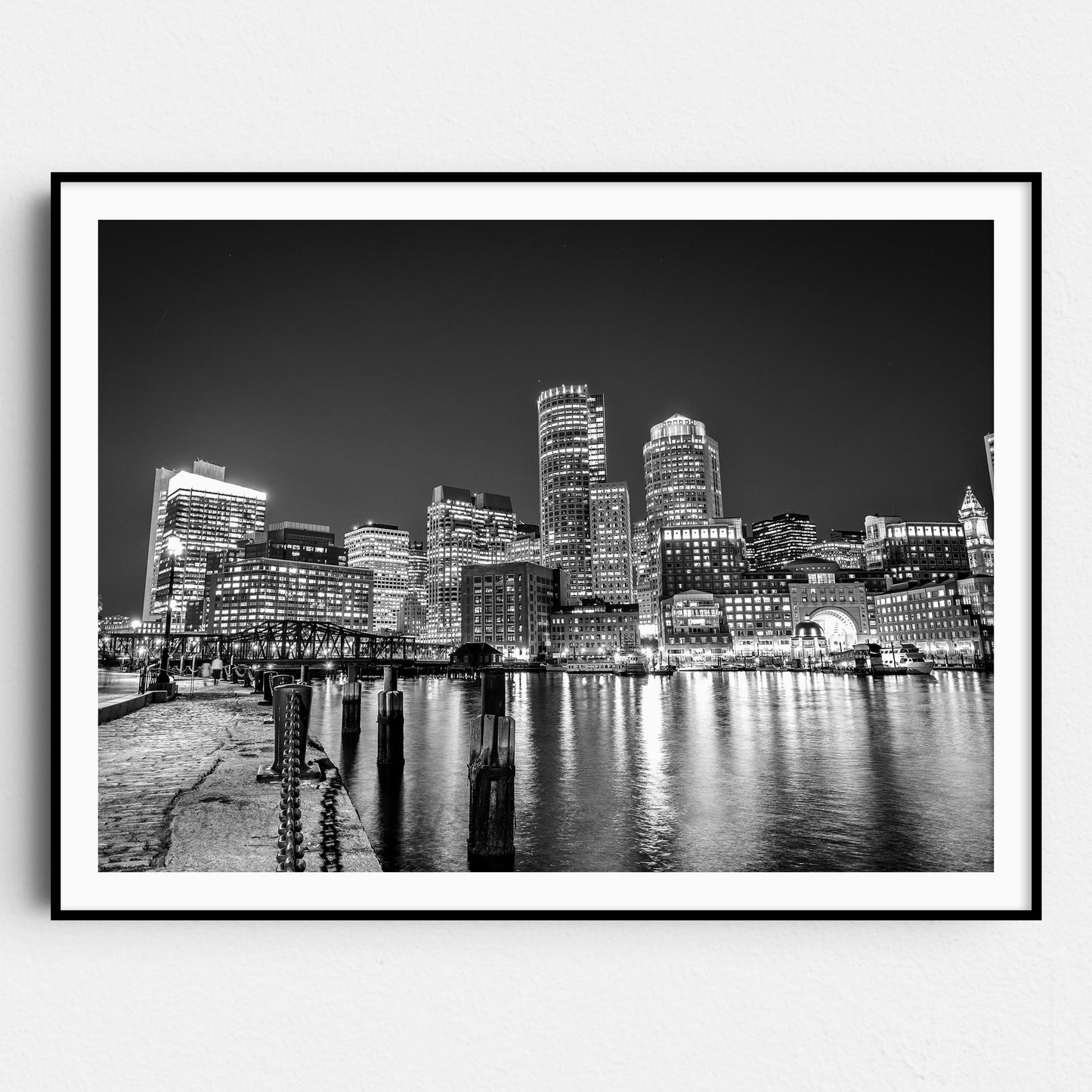 Boston, Massachusetts Skyline