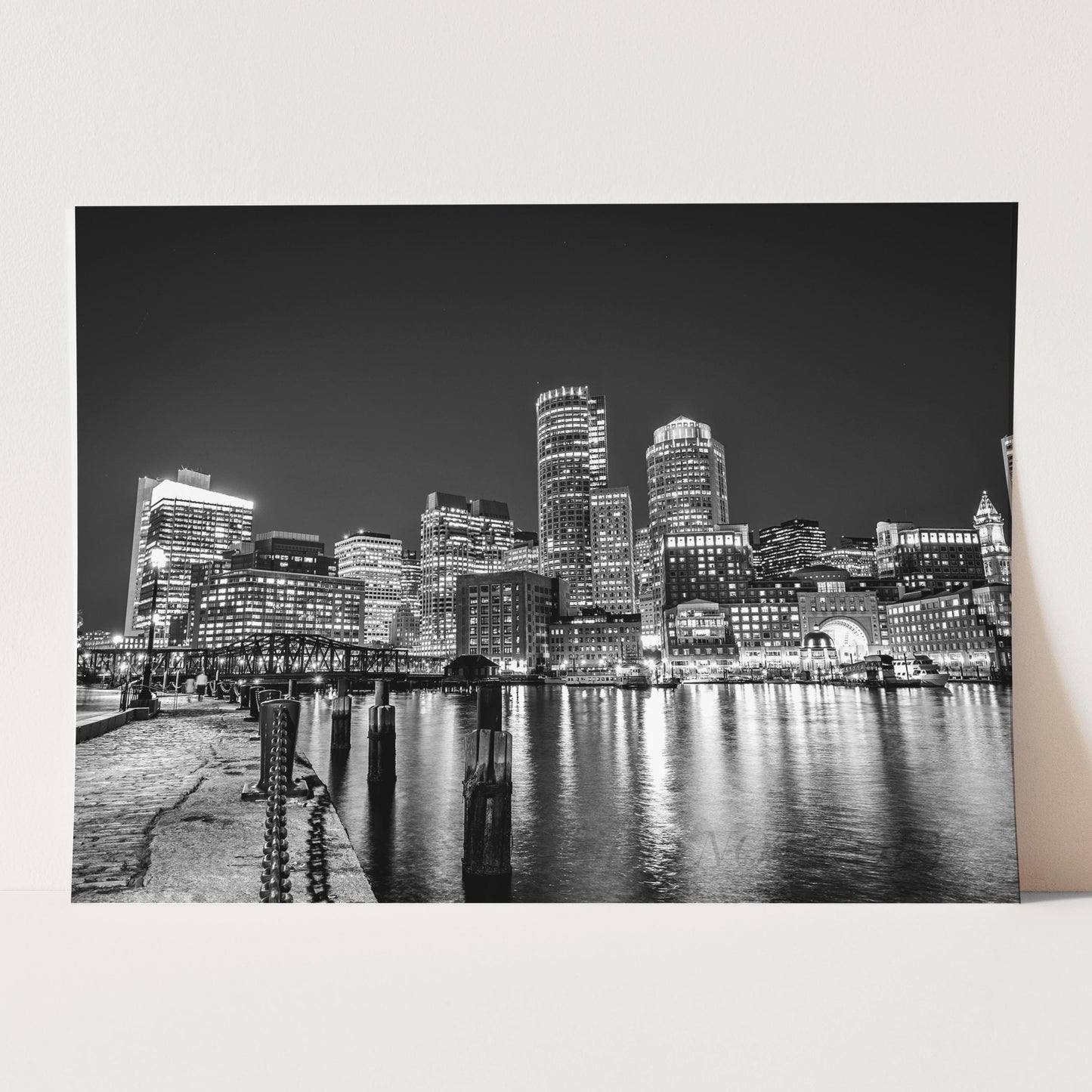 Boston, Massachusetts Skyline